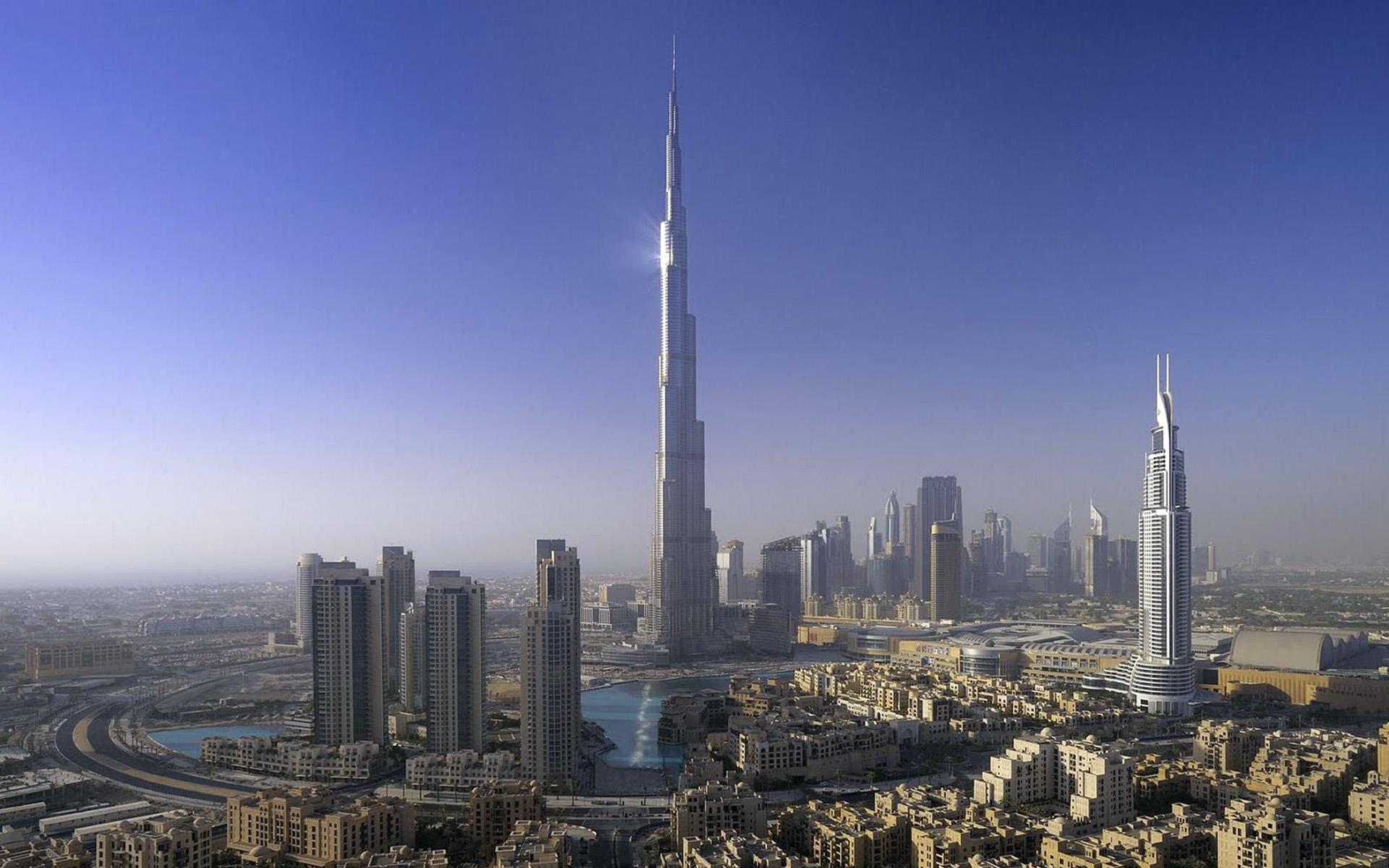 1920x1200 Downtown Dubai HD wallpaper
