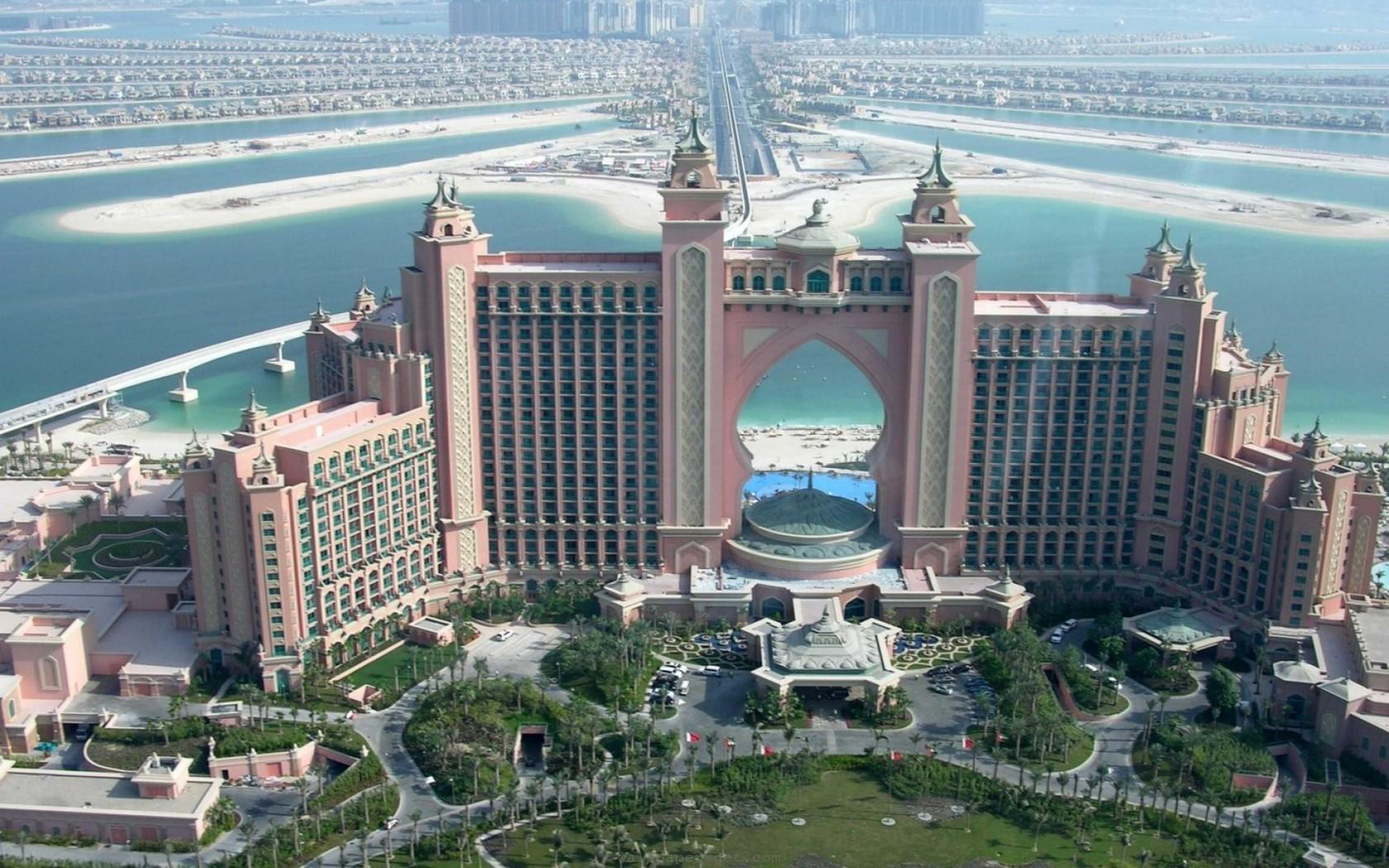1680x1050 Atlantis Hotel In Dubai Wallpaper HD 5120x2880 :
