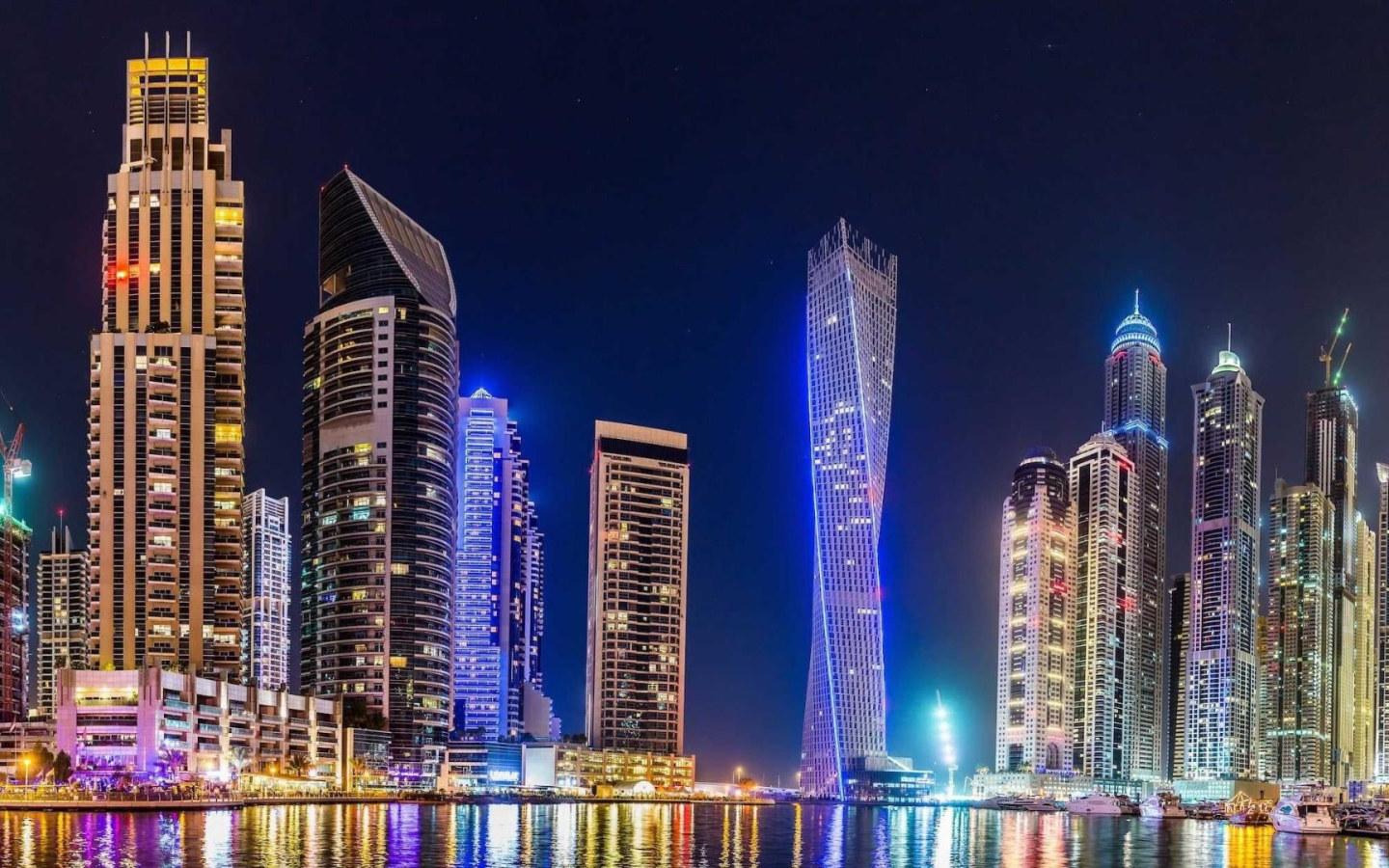 1440x900 Dubai wallpaper, illuminated, asia, united arab emirates, downtown, daytime • Wallpaper For You HD Wallpaper For Desktop & Mobile