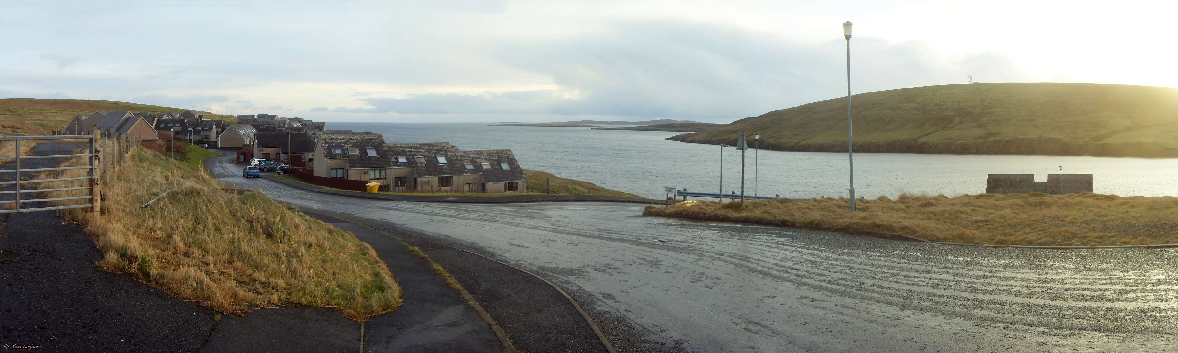 3840x1153 shetland islands HD wallpaper, background