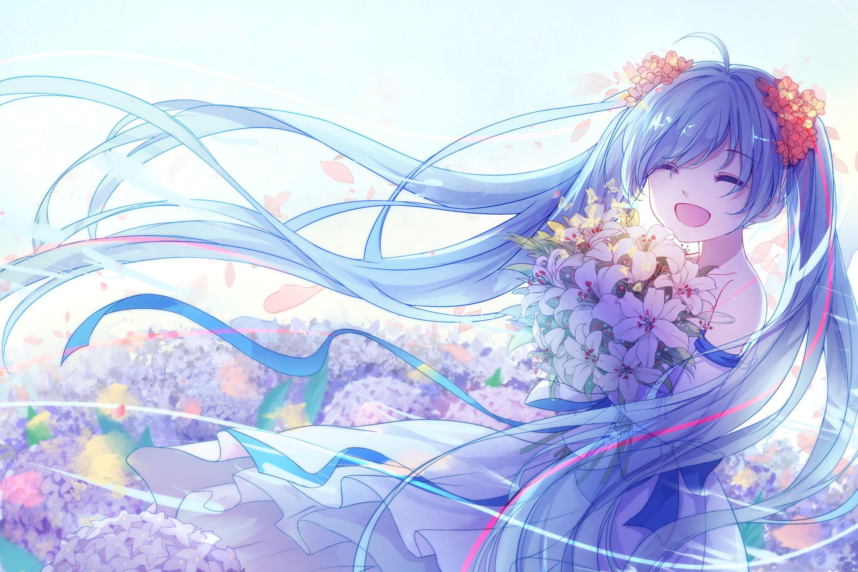 Hatsune miku vocaloid Anime HD wallpaper  Peakpx