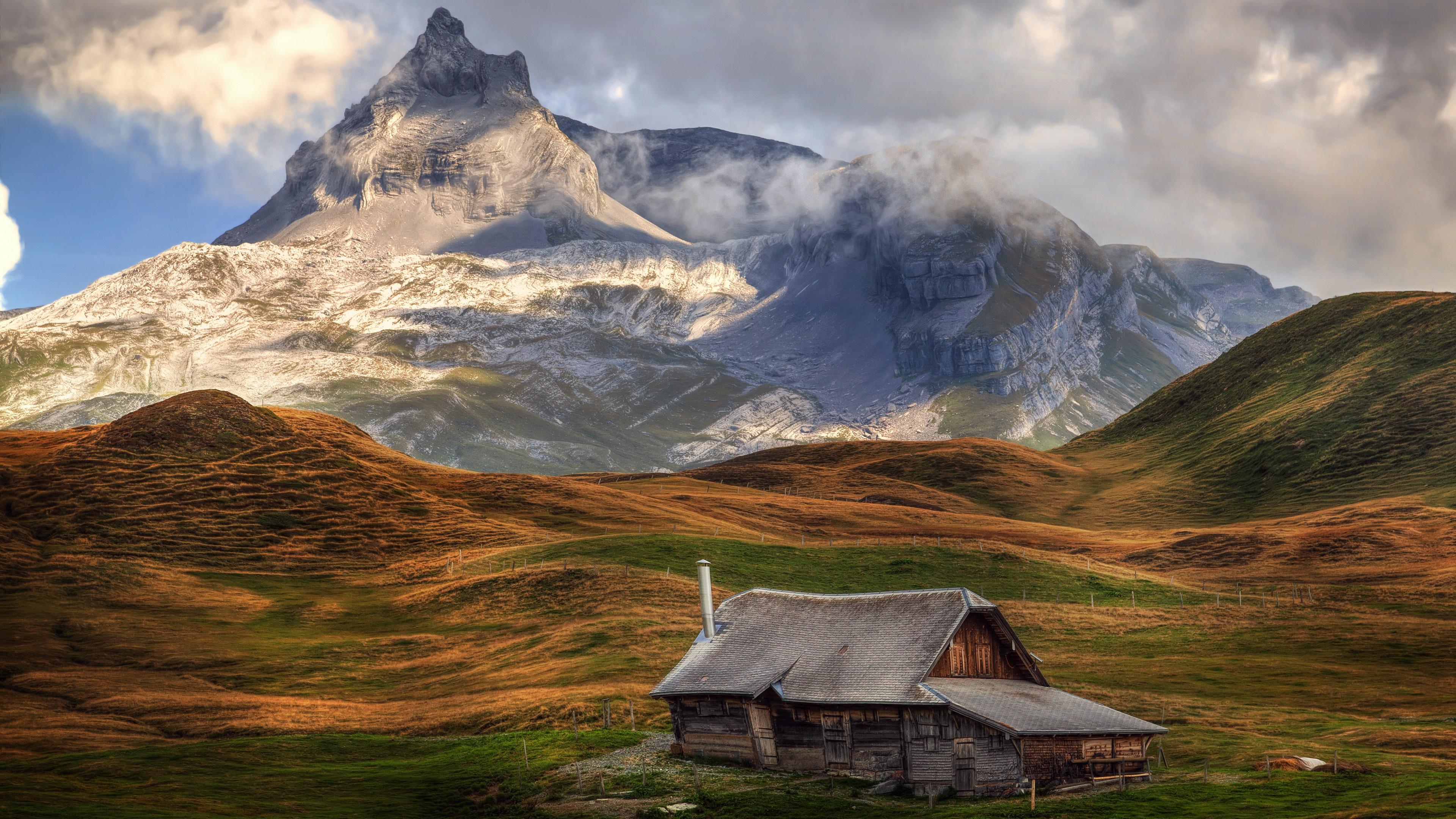 3840x2160 4K Cabin Wallpaper and Background Image