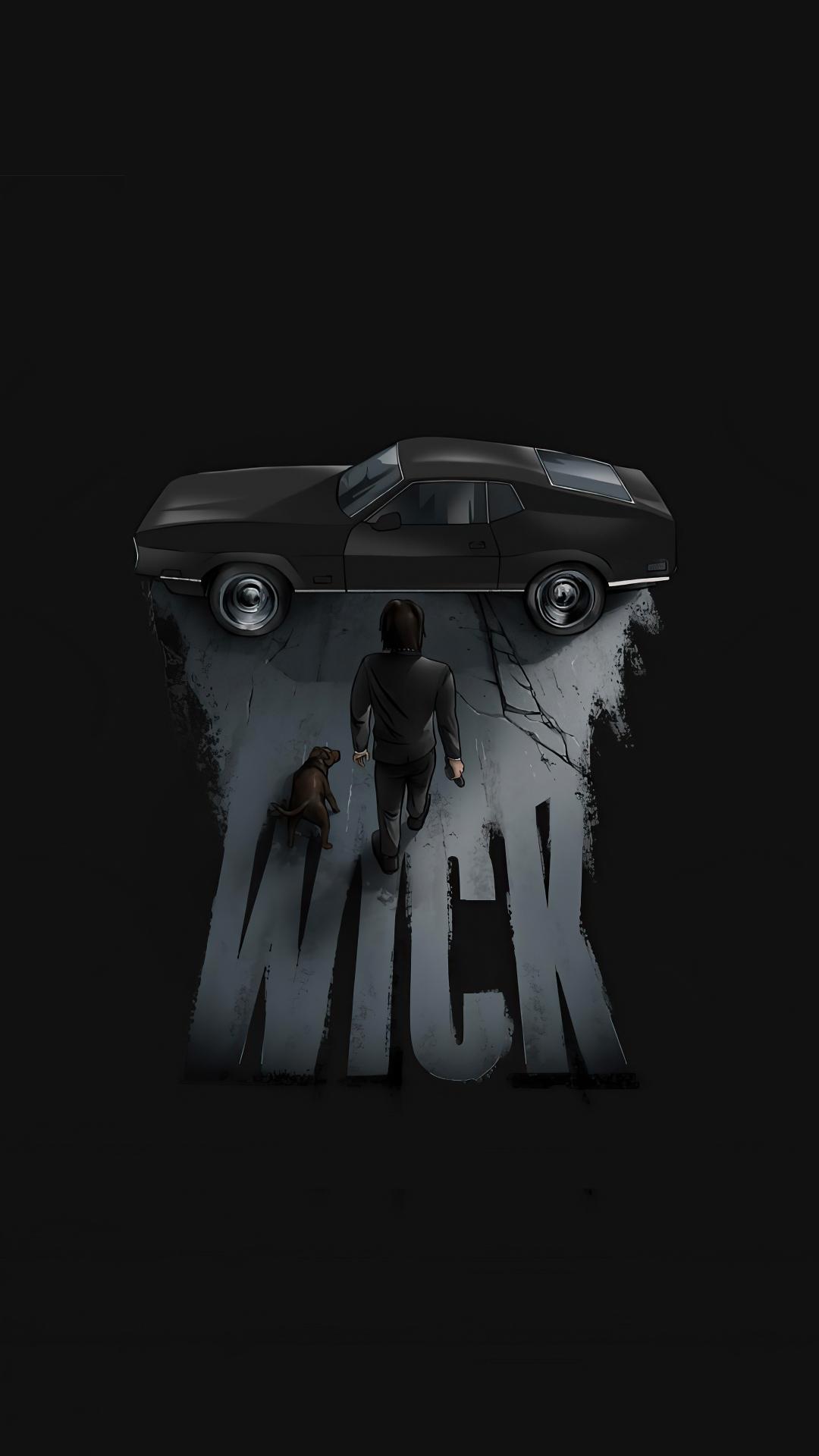 1080x1920 Desktop Wallpaper John Wick, Movie, Dark, Fan Art, HD Image, Picture, Background, Cd3a66
