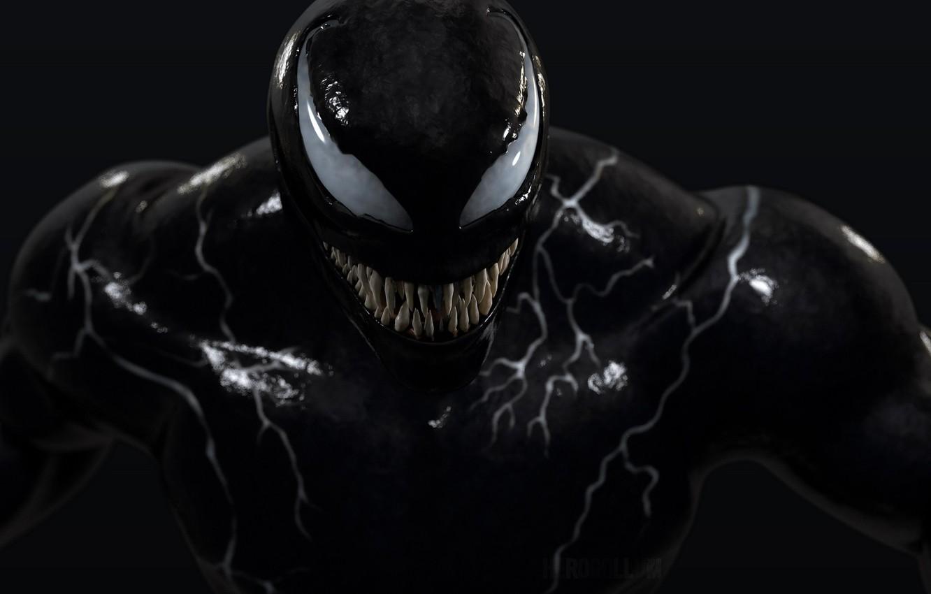 1332x850 Wallpaper smile, toothy, Venom, Venom, symbiote image for desktop, section фильмы