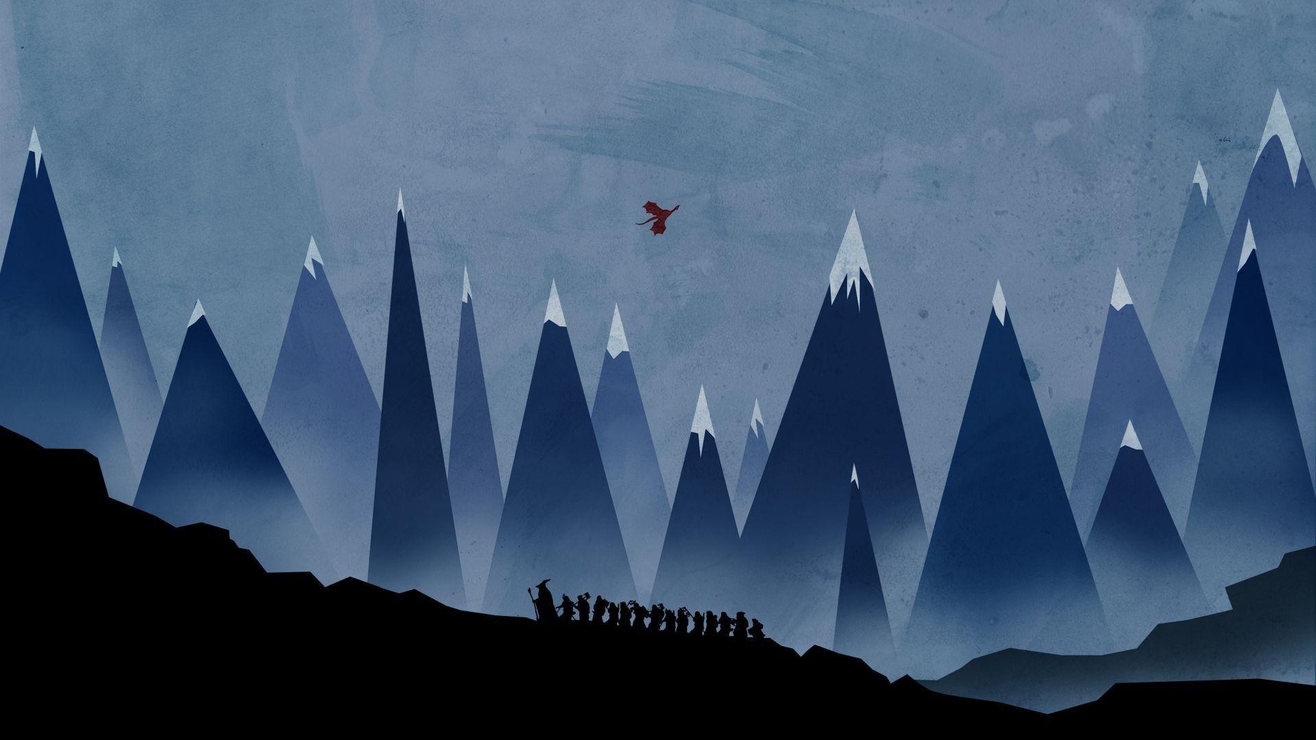 1920x1080 Download HD Wallpaper Of 87807 Abstract, The Lord Of The Rings, The Hobbit. Free Download High Quality And Widescree. Minimalist Wallpaper, The Hobbit, Wallpaper