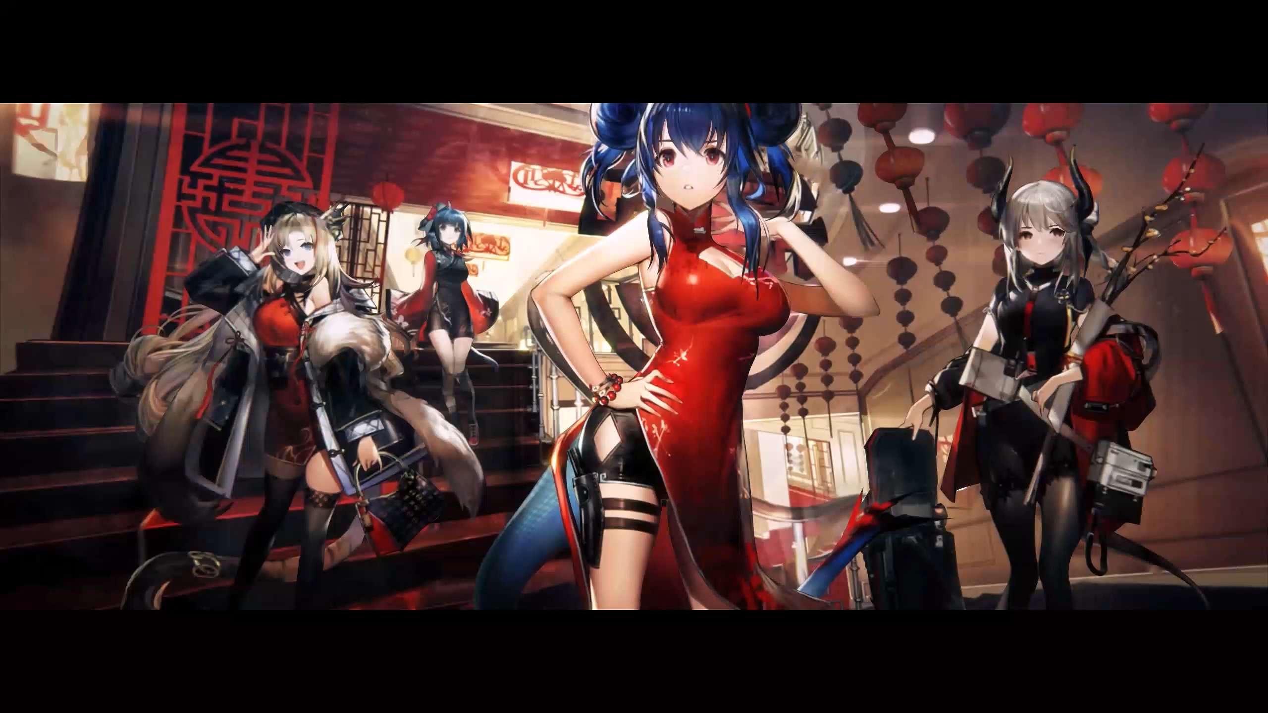 2560x1440 Arknights's Ark New Year 洪炉示岁 2K 60FPS [Wallpaper Engine Anime]