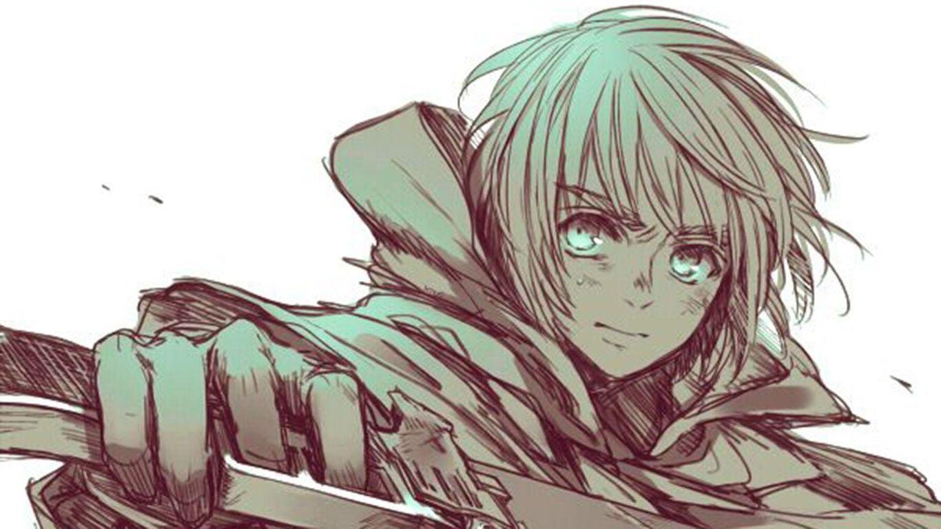 1366x768 Armin Arlert Wallpaper. Armin, Anime films, Anime