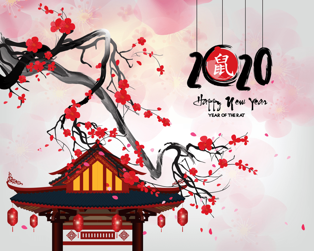 1000x800 Free download Happy chinese new year 2020 Zodiac sign year of the rat This [1000x800] for your Desktop, Mobile & Tablet. Explore Happy New Year 2020 Anime Wallpaper