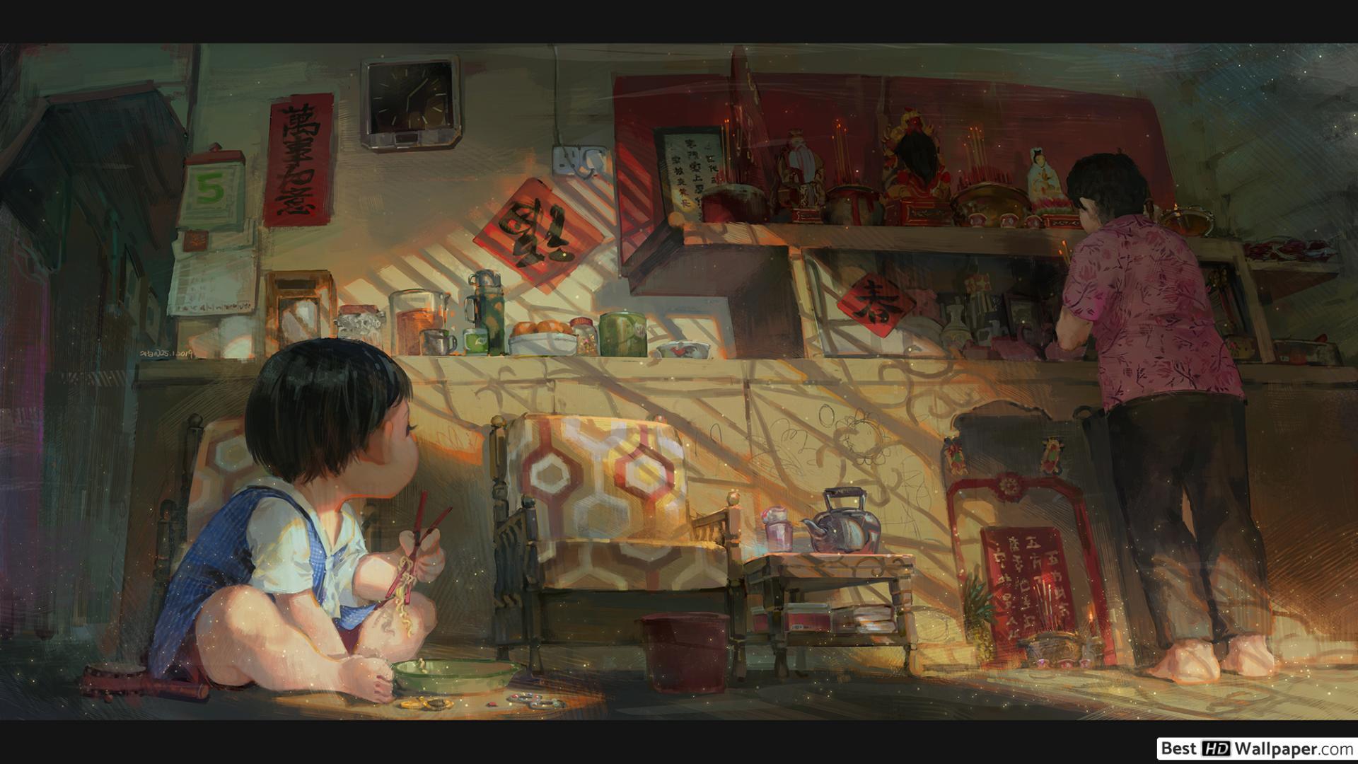 1920x1080 Chinese New Year HD wallpaper download