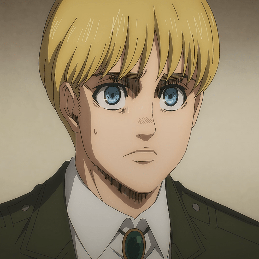 1080x1080 Armin Arlelt (Anime). Attack on Titan