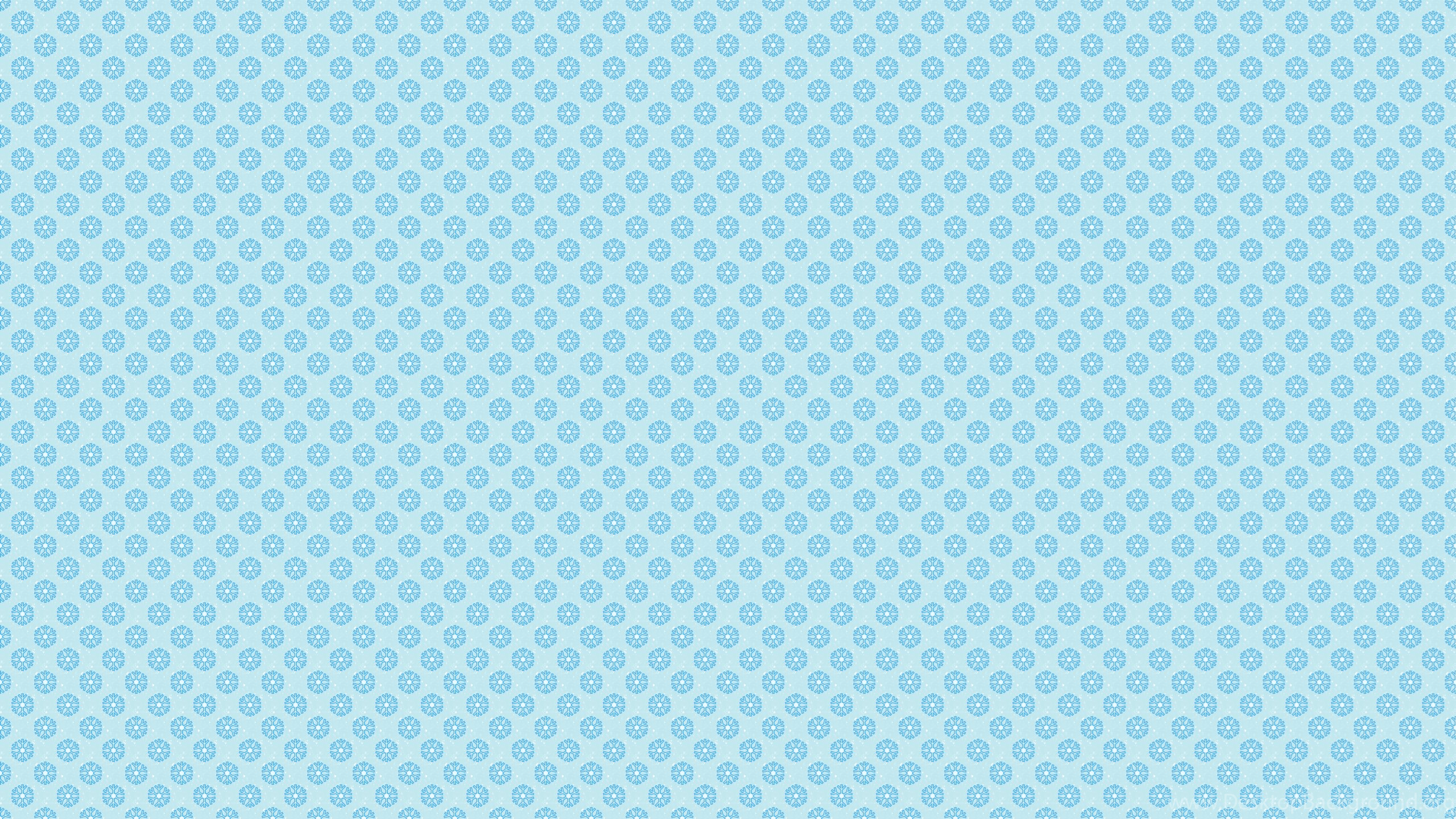 2560x1440 Cute Blue Wallpaper