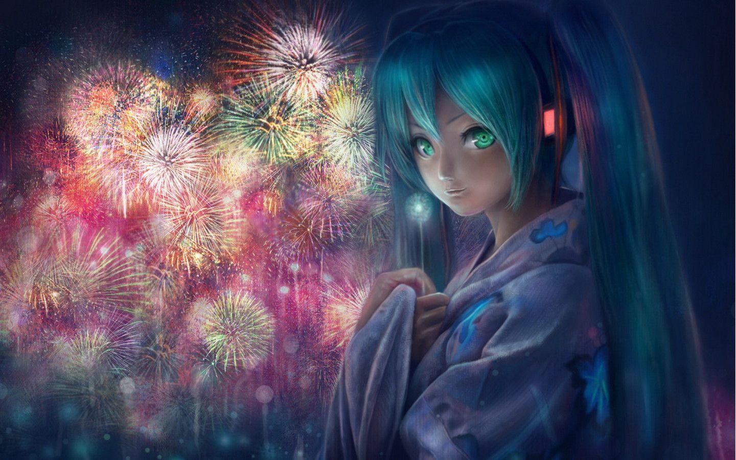 1440x900 23++ New Years Eve Anime Wallpaper