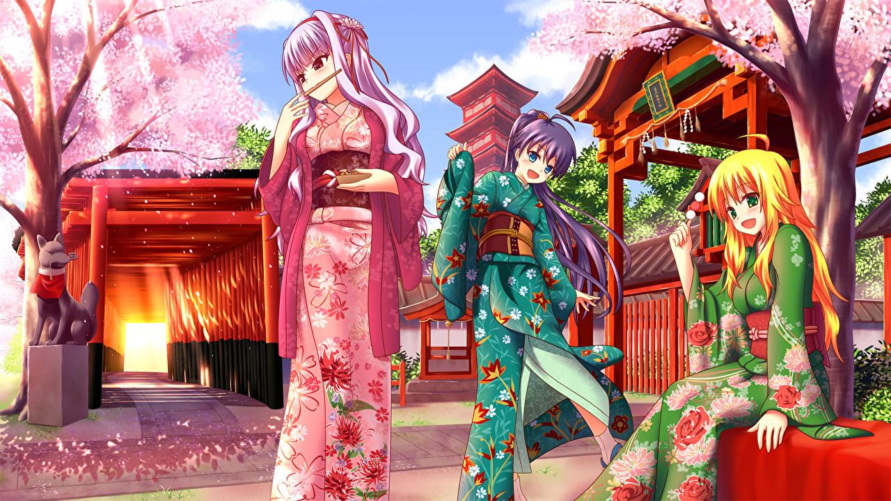 1280x720 Japan New Year Anime
