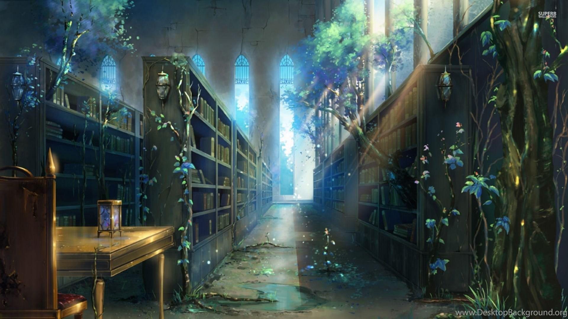 1920x1080 Abandoned Library : Desktop And Mobile Wallpaper : Wallippo Desktop Background