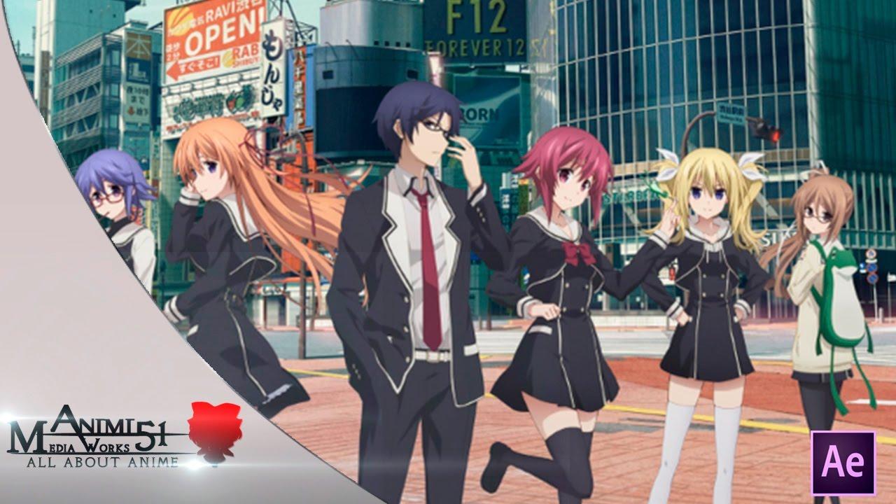1280x720 Anime Wallpaper: Adobe After Effects CC CS6 Anime Intro Template 8 YouTube