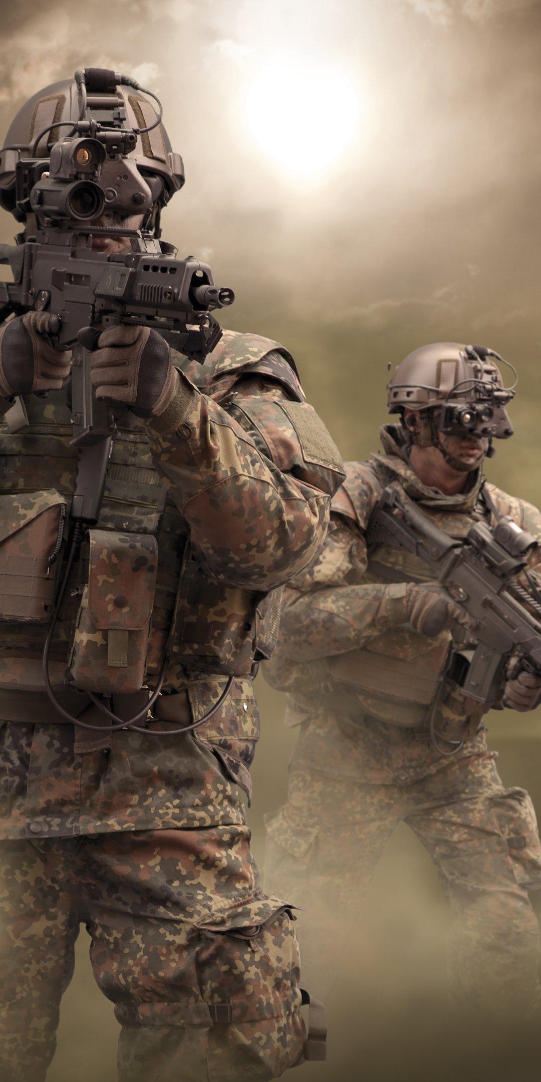 1080x2160 Military Soldier
