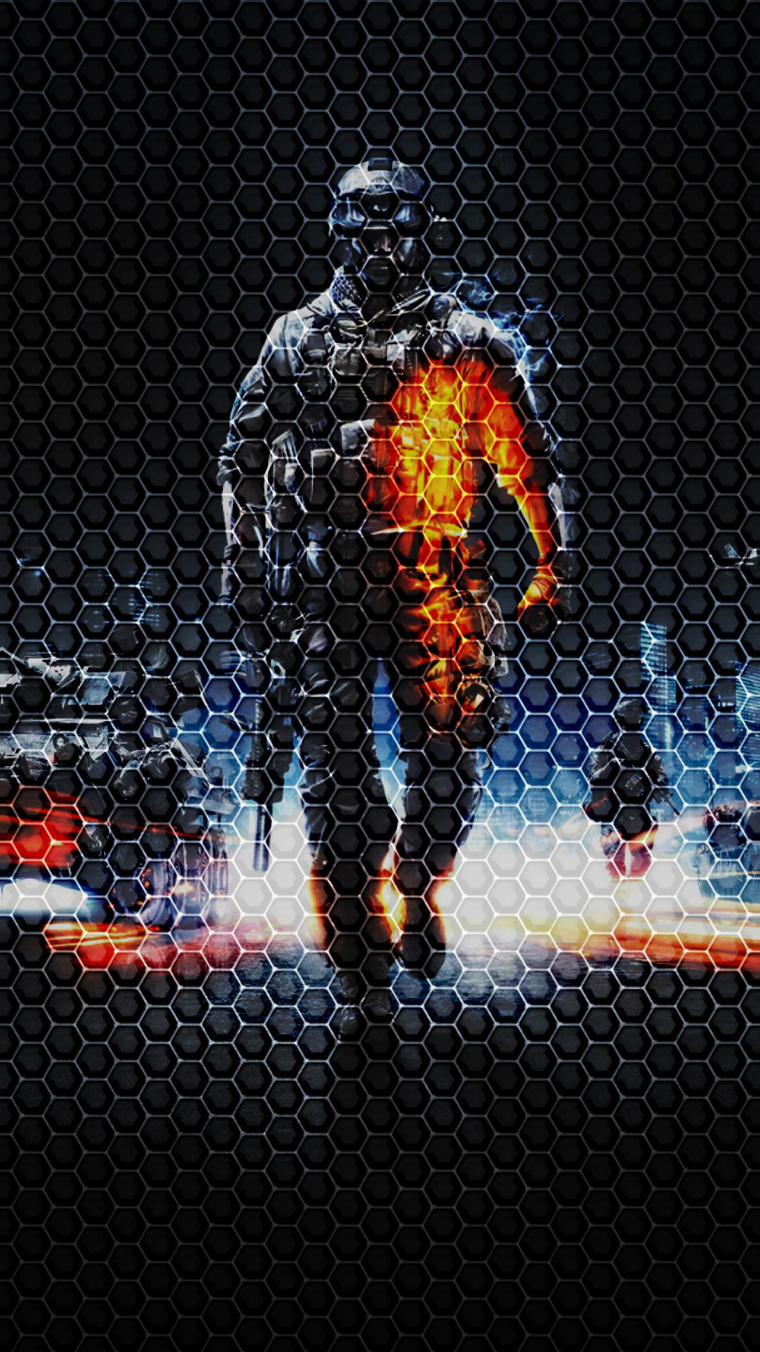 1080x1920 Free HD BF Soldier Phone Wallpaper.1012