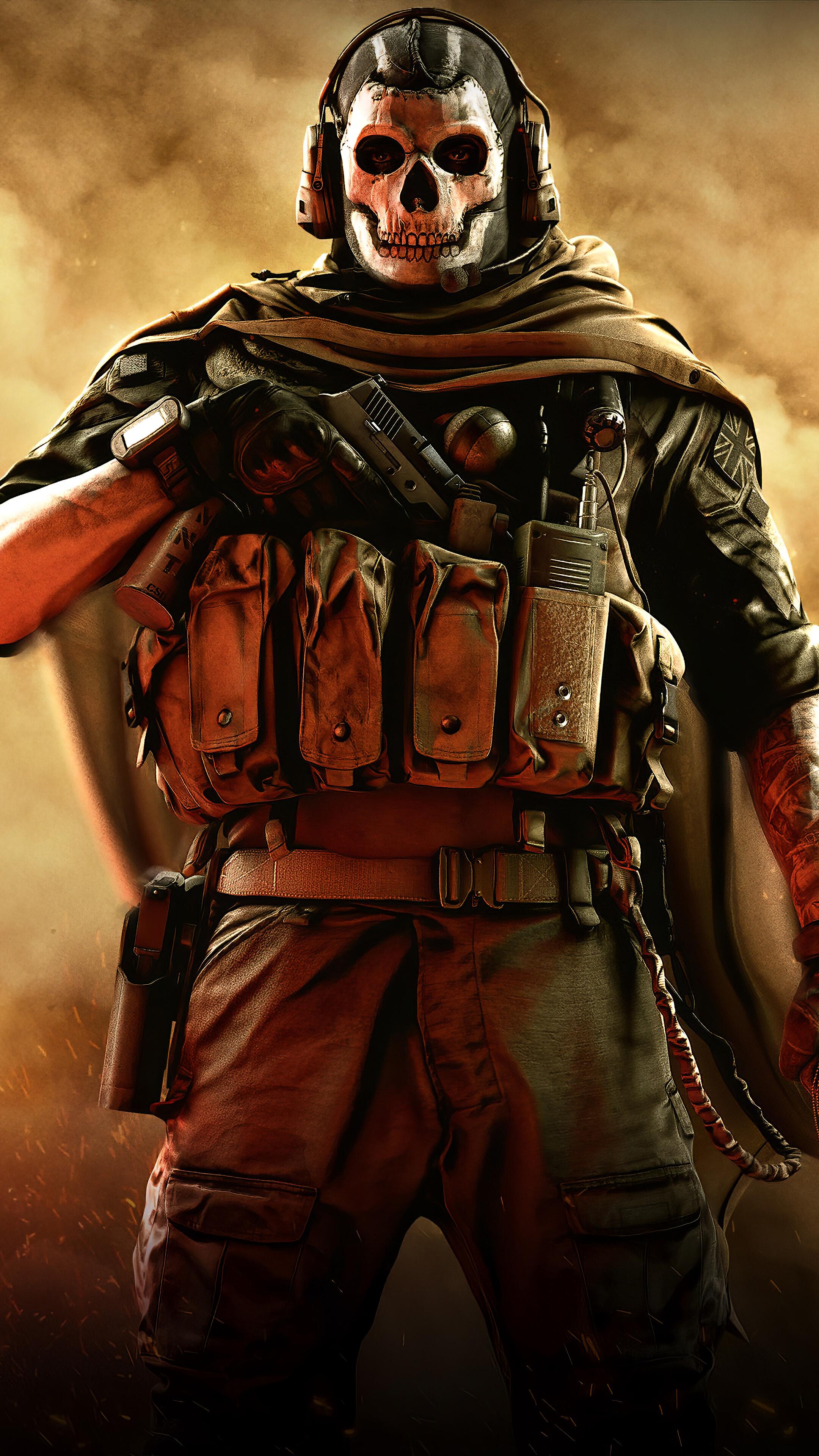 2160x3840 Ghost, Call of Duty Modern Warfare, Season Soldier, 4K phone HD Wallpaper, Image, Background, Photo and Picture. Mocah HD Wallpaper
