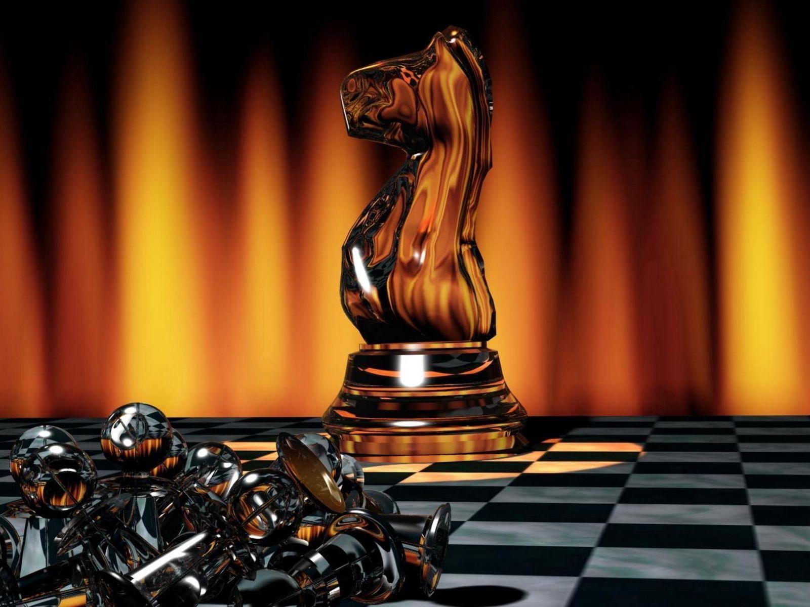 1600x1200 Download wallpaper 1600x1200 chess, game, board, chess pieces, light standard 4:3 HD background