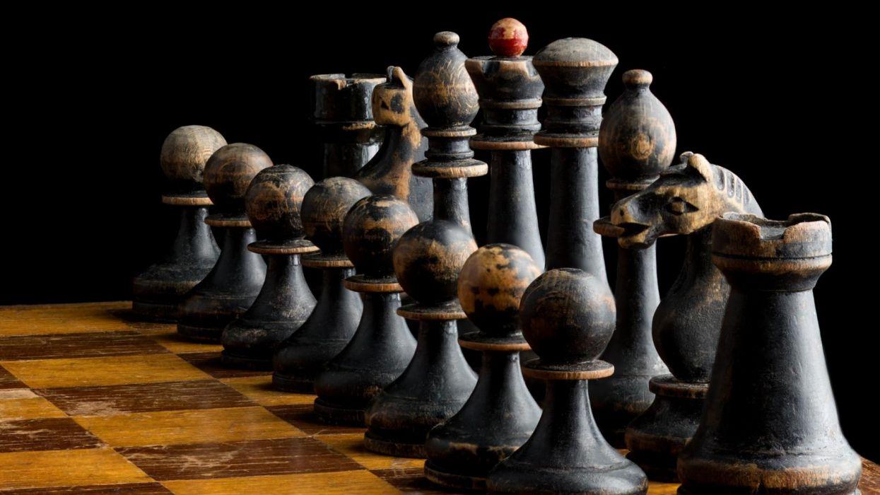 1245x700 Chess game classic board strategy wallpaperx1080