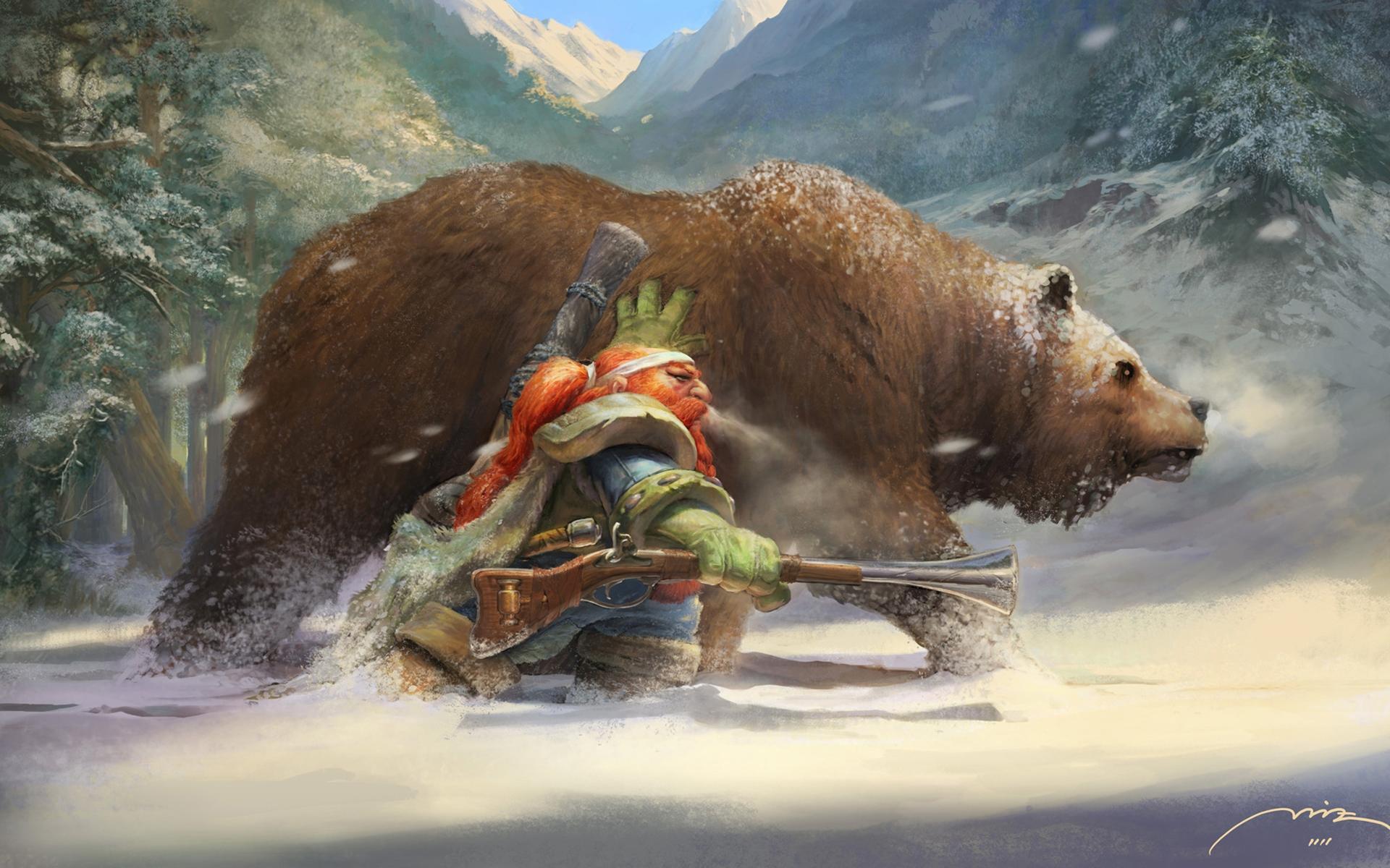 1920x1200 WOW Dwarf Wallpaper