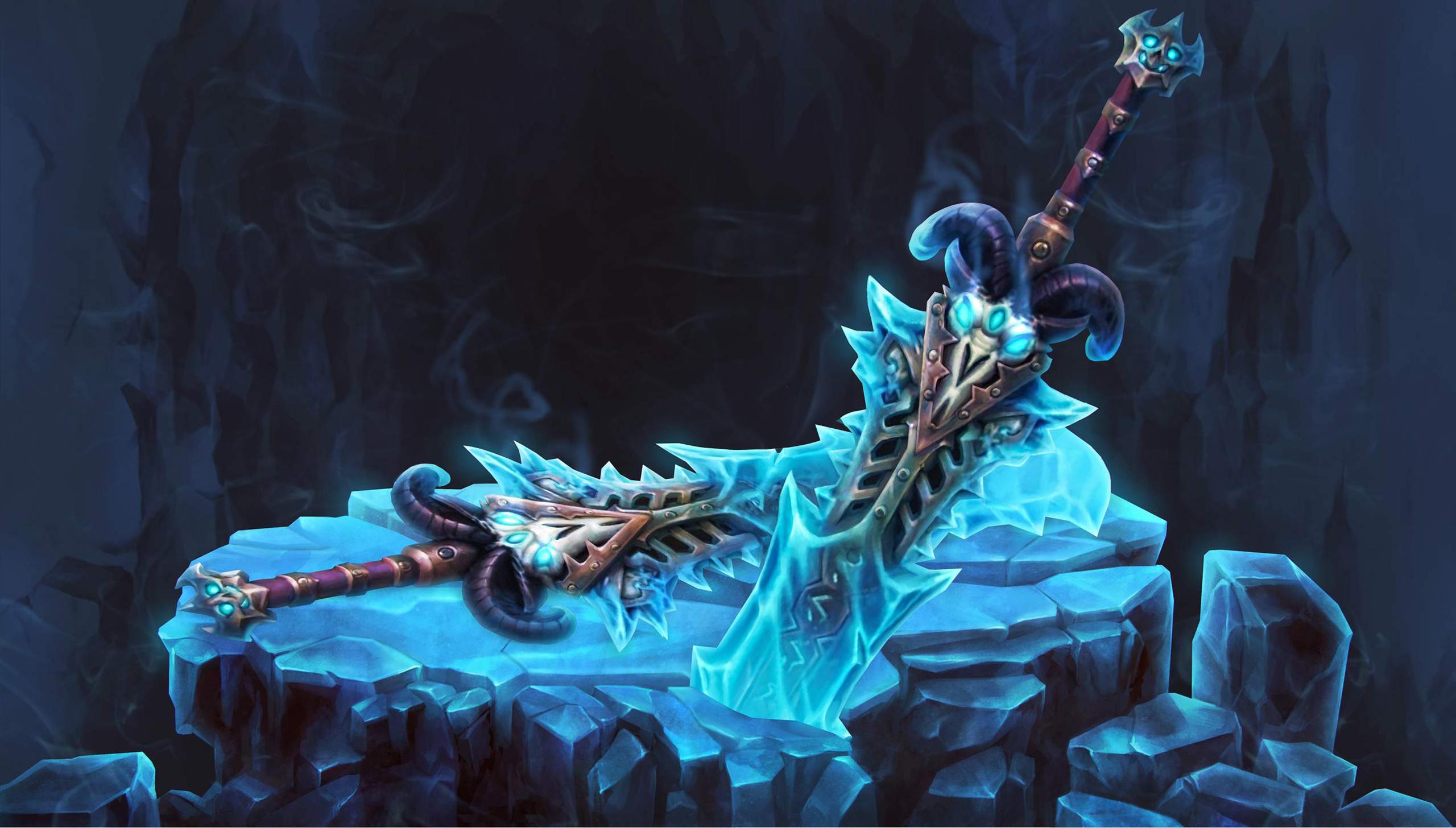2560x1456 Death Knight HD Wallpaper
