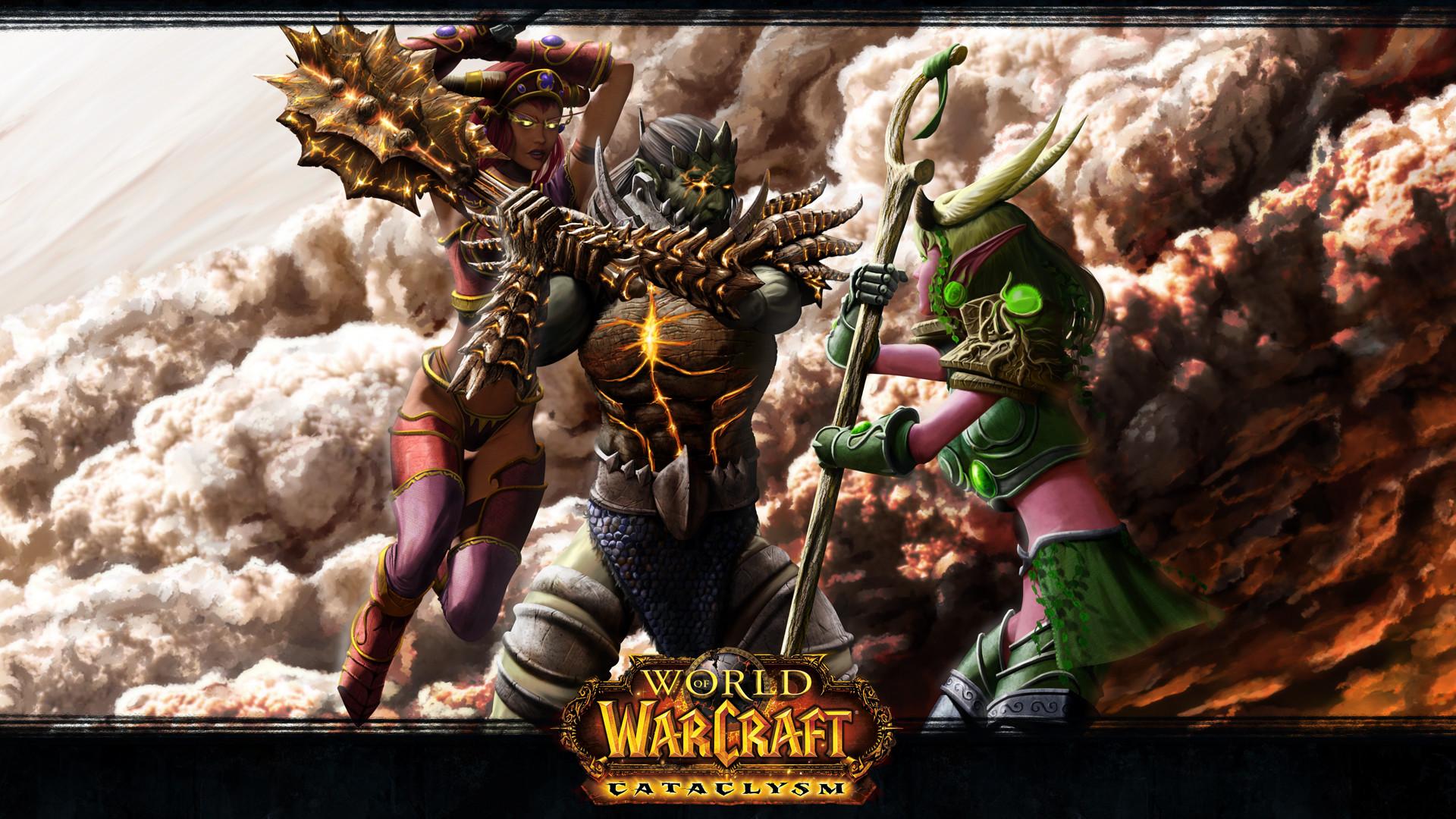 1920x1080 Wow Cataclysm Wallpaper background picture