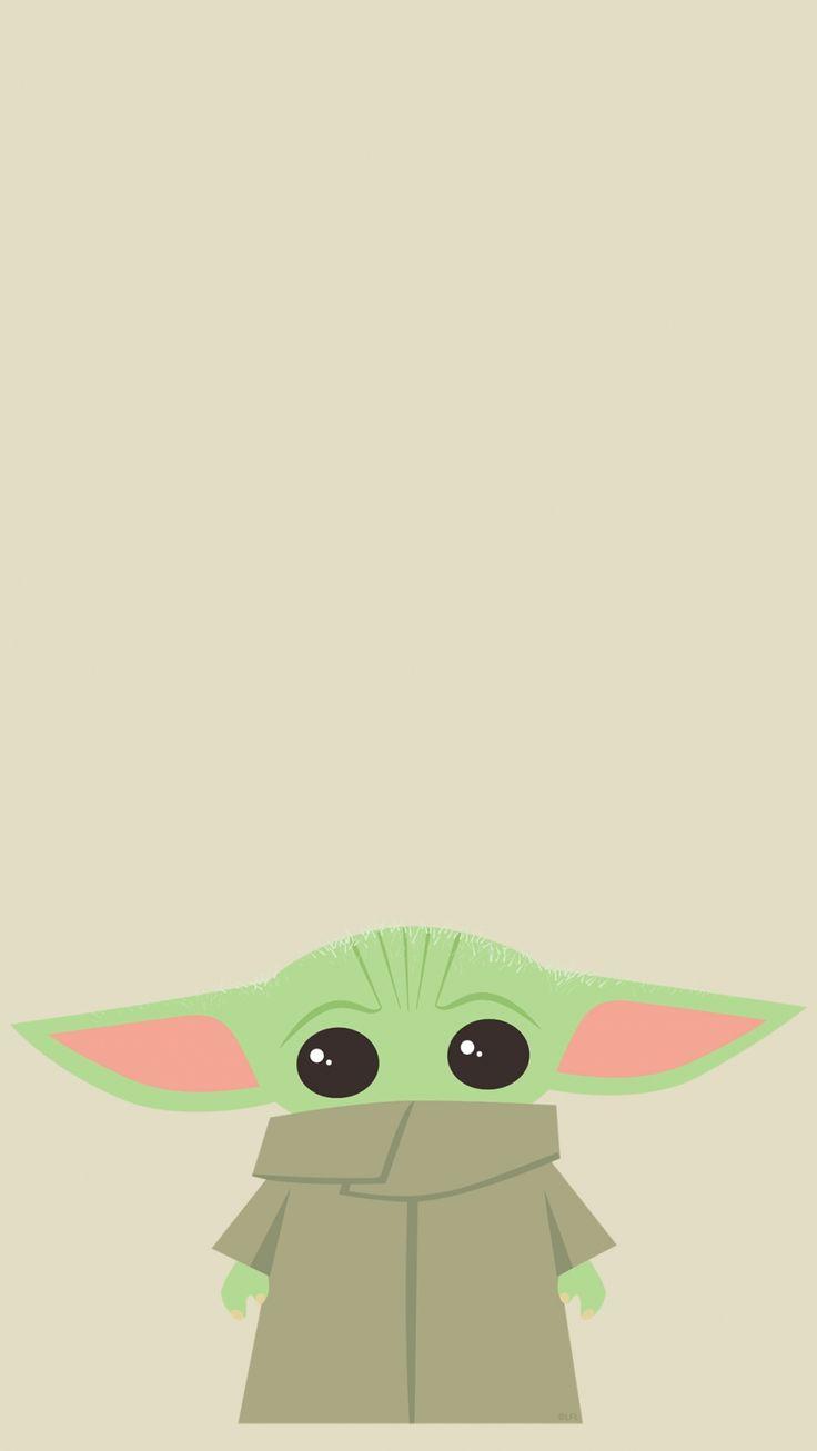 736x1307 Cute Baby Yoda wallpaper. Yoda wallpaper, Cartoon wallpaper iphone, Cartoon wallpaper