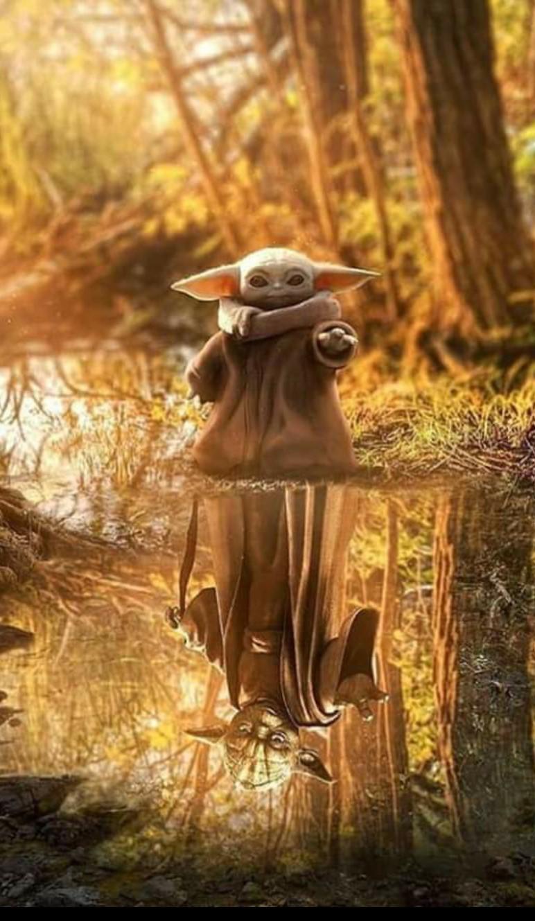 772x1329 Baby Yoda Mobile Wallpaper