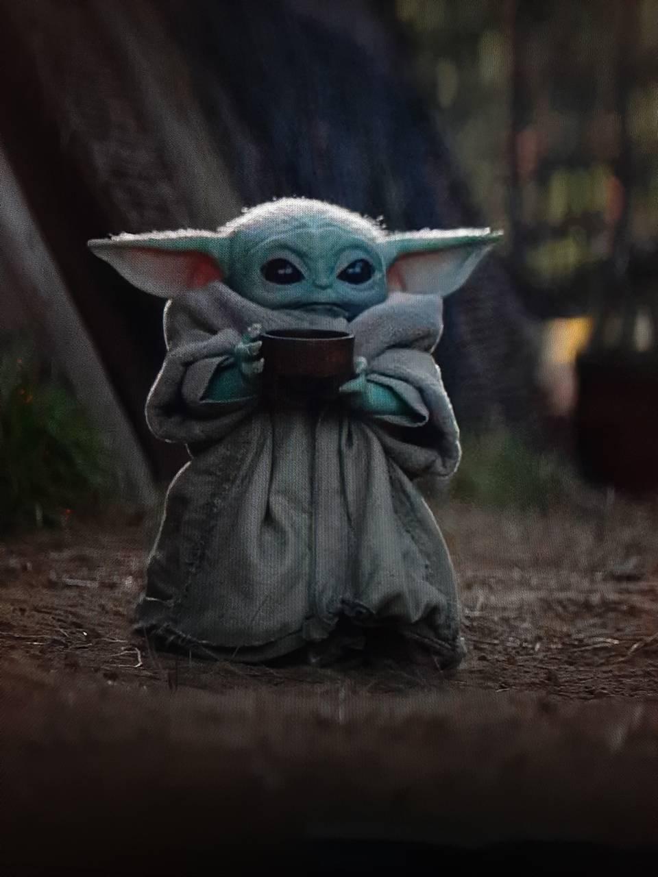 960x1280 Baby Yoda Cute Wallpaper