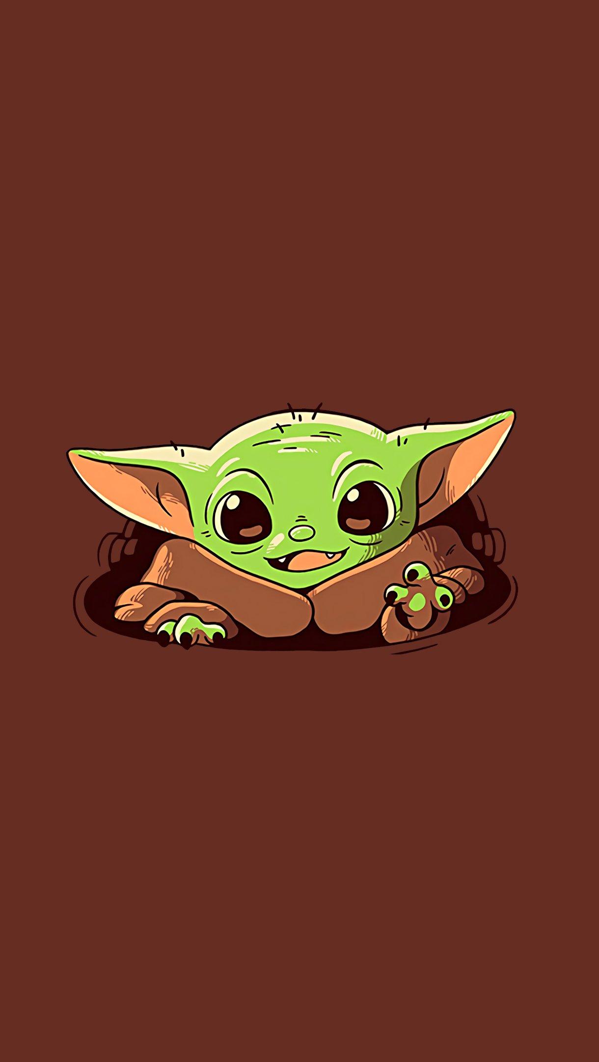 1220x2160 Baby Yoda The Mandalorian Wallpaper 4k Ultra HD