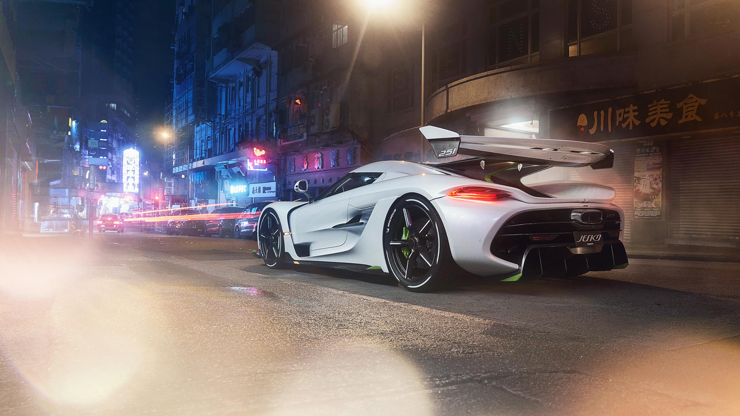 2560x1440 Koenigsegg Jesko Prototype 2019 Wallpaper