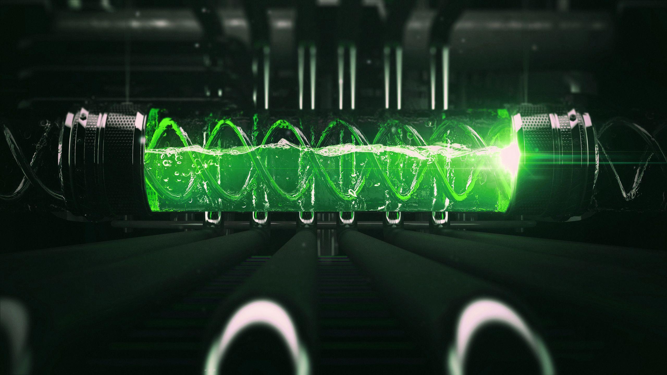 2560x1440 Fantasy chemical liquid