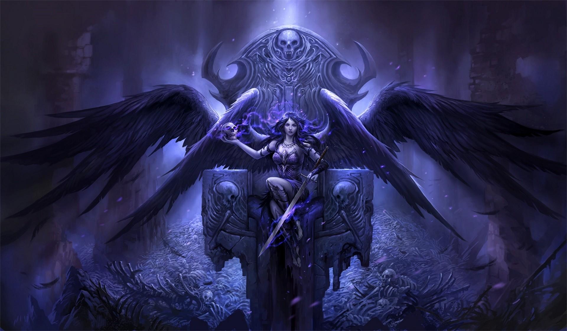 1920x1121 10++ Anime Dark Gothic Wallpaper