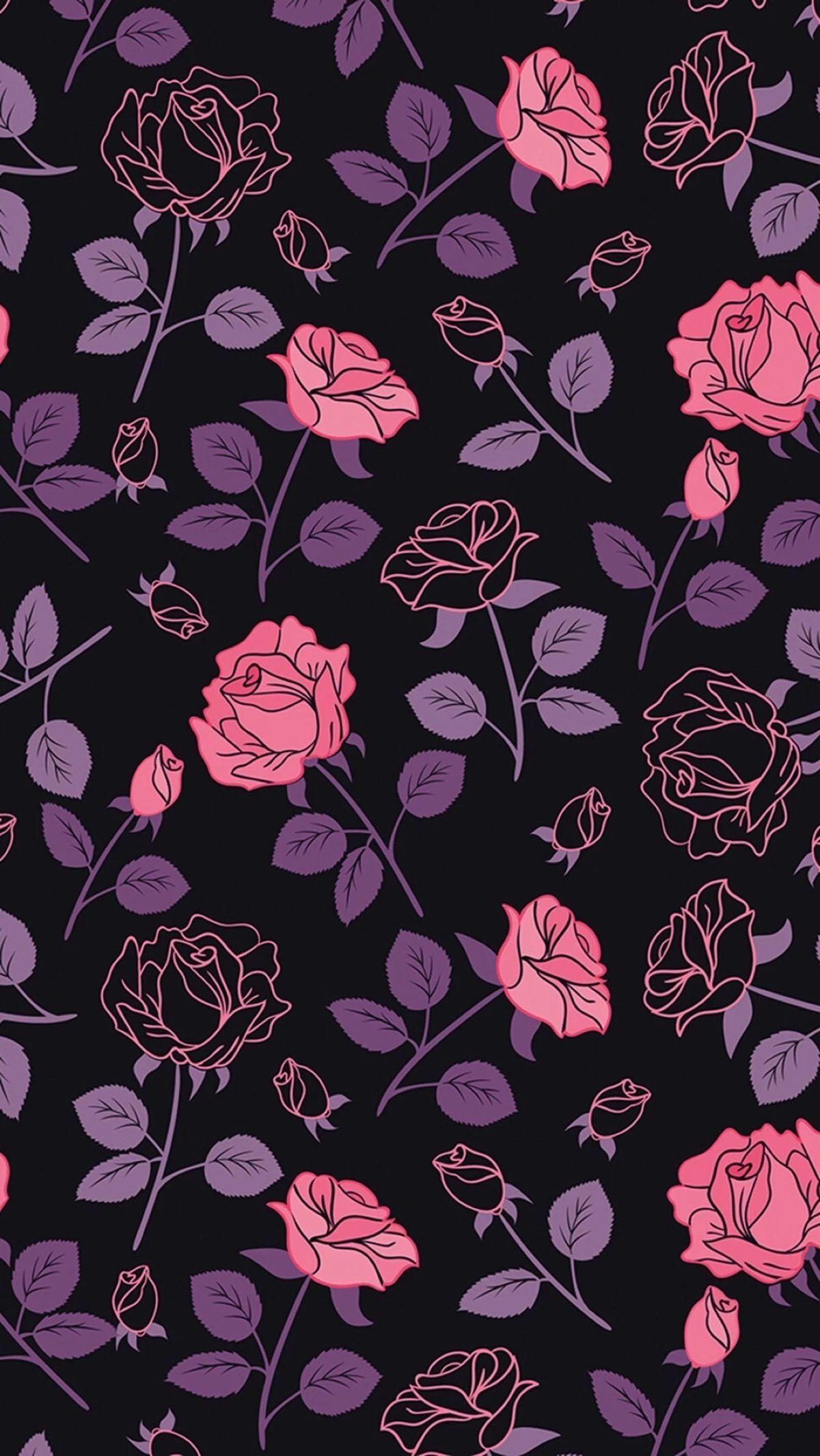 1200x2132 Pink Goth Wallpaper