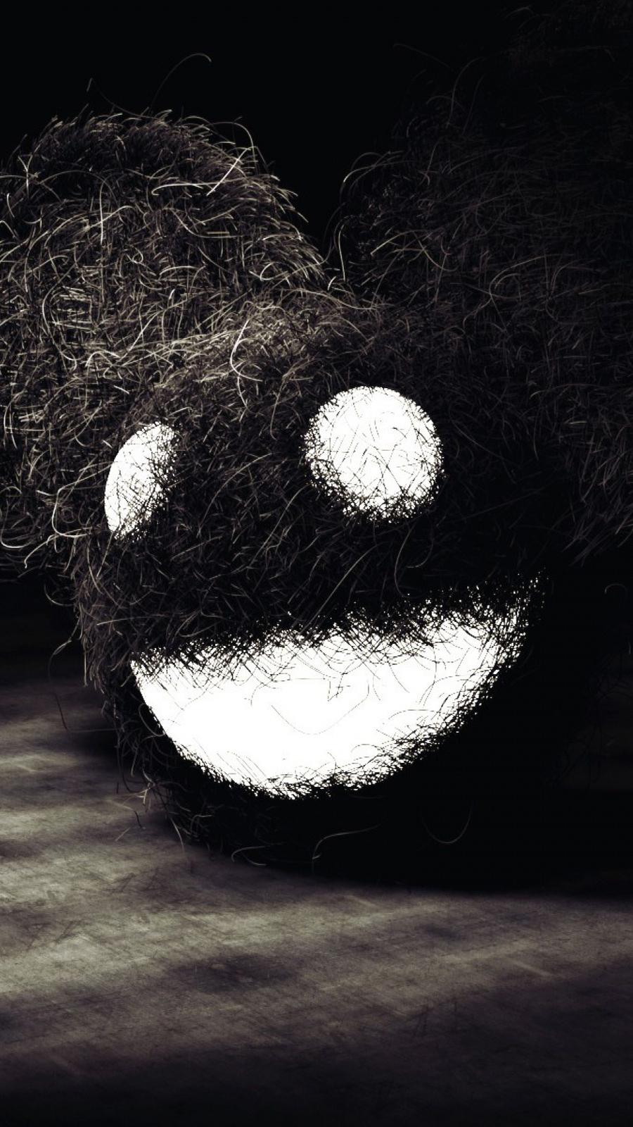 900x1600 Deadmau5 Black Wallpaper Free Download