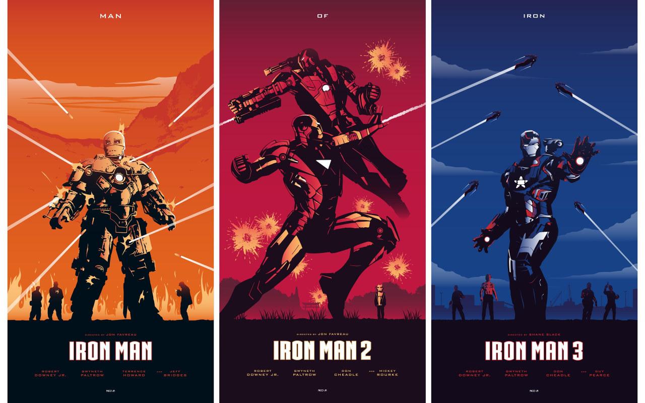 1280x800 Marvel Comics Iron Man wallpaper and 3 illustration collage, movies • Wallpaper For You HD Wallpaper For Desktop & Mobile