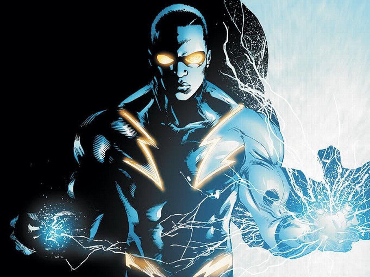 1280x960 Black Lightning Wallpaper