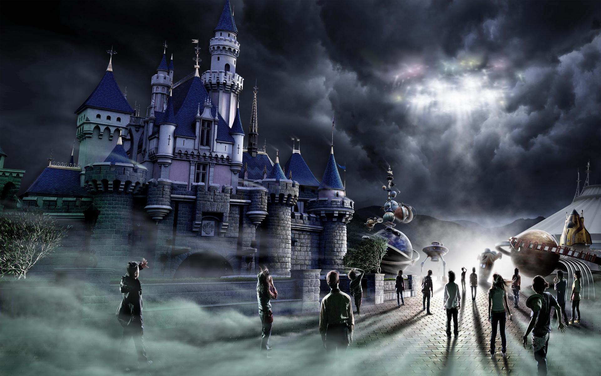 1920x1200 Hong Kong Disneyland Halloween