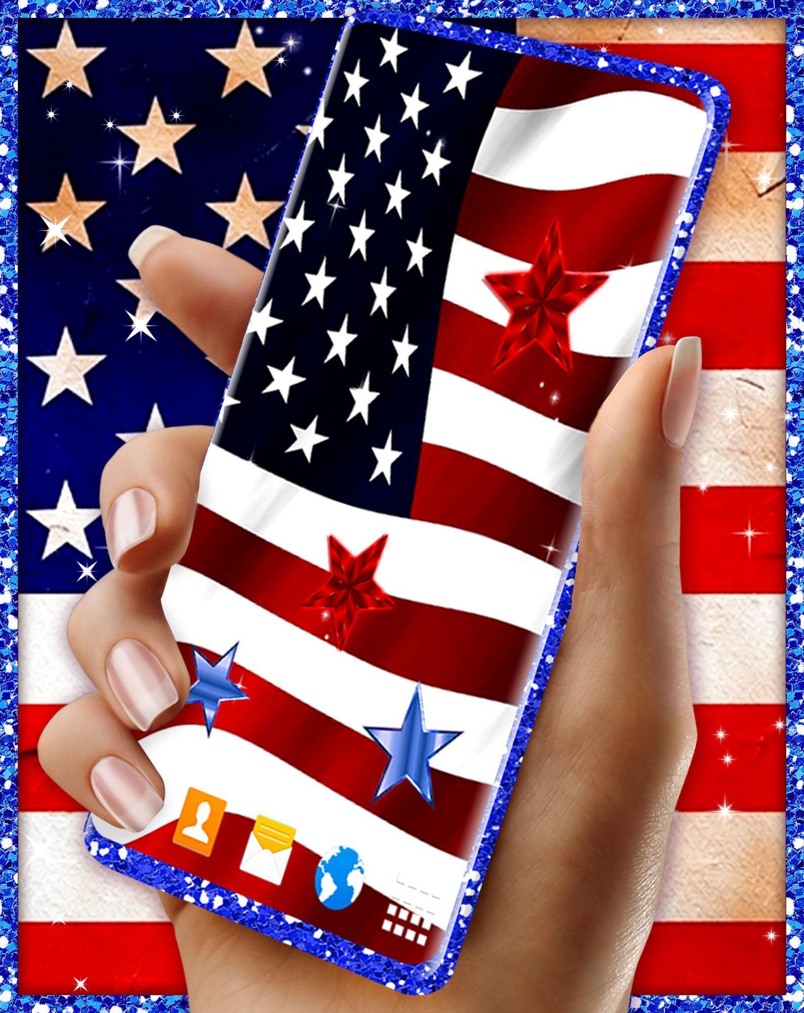1588x2000 American Flag Wallpaper for Android