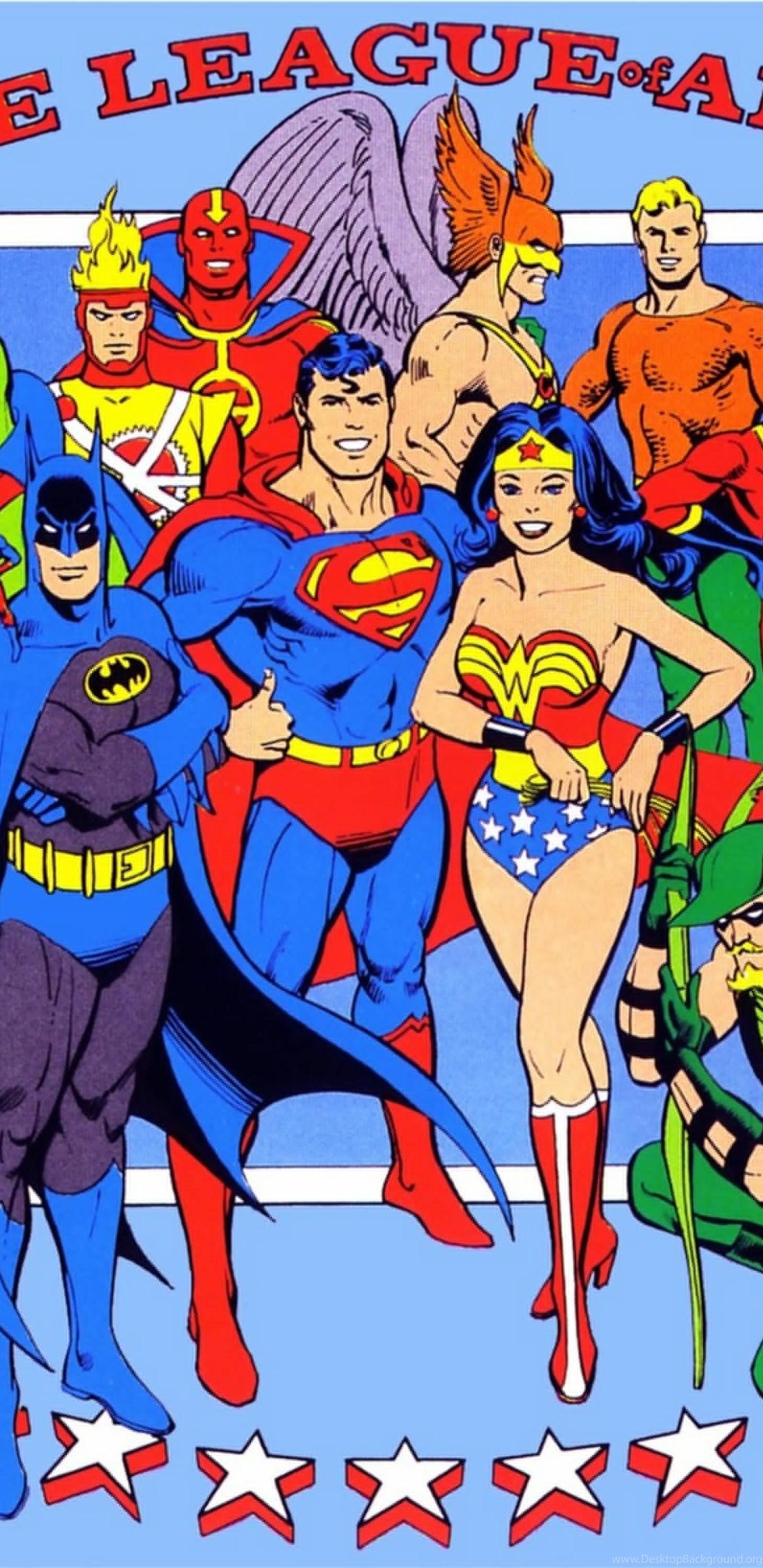 1440x2960 Dc comics Justice league Superheroes Comics Wallpaper Desktop Background