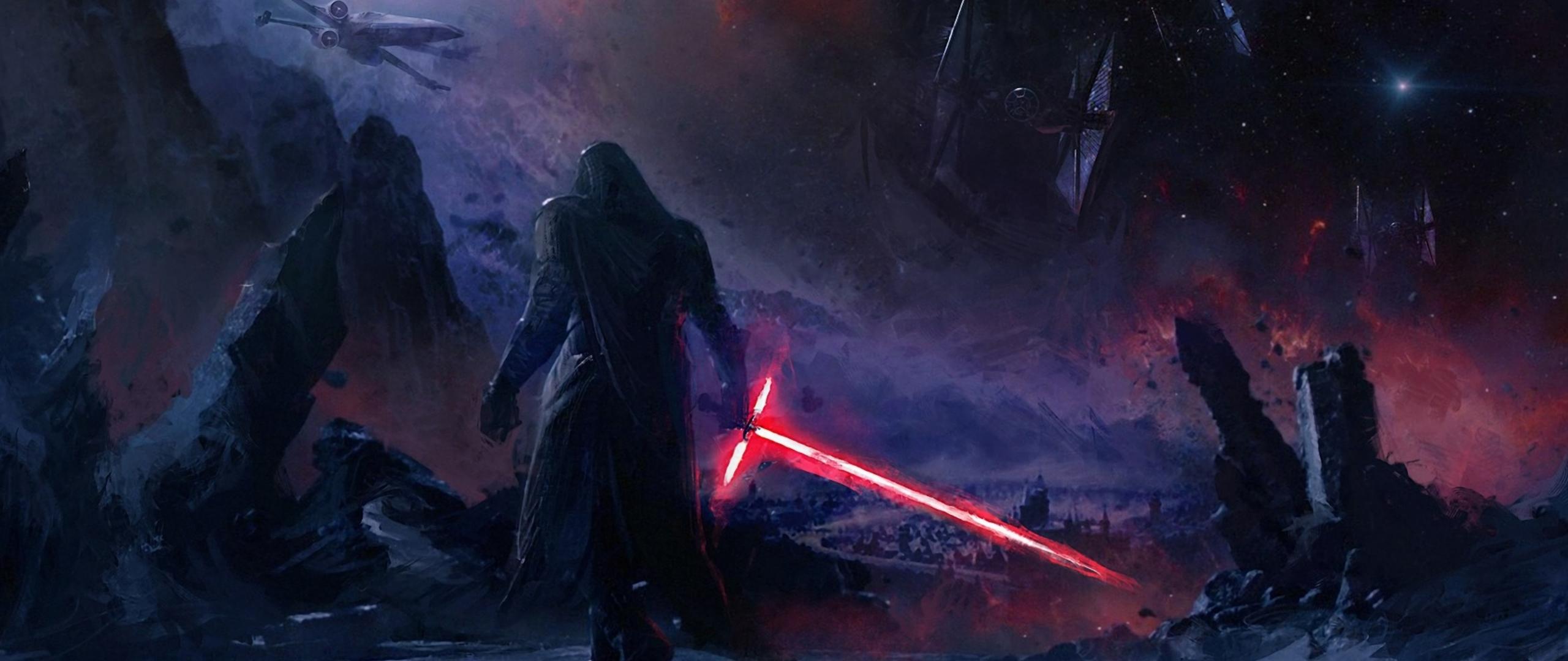 2560x1080 Kylo Ren Star Wars Art 2560x1080 Resolution HD 4k Wallpaper, Image, Background, Photo and Picture