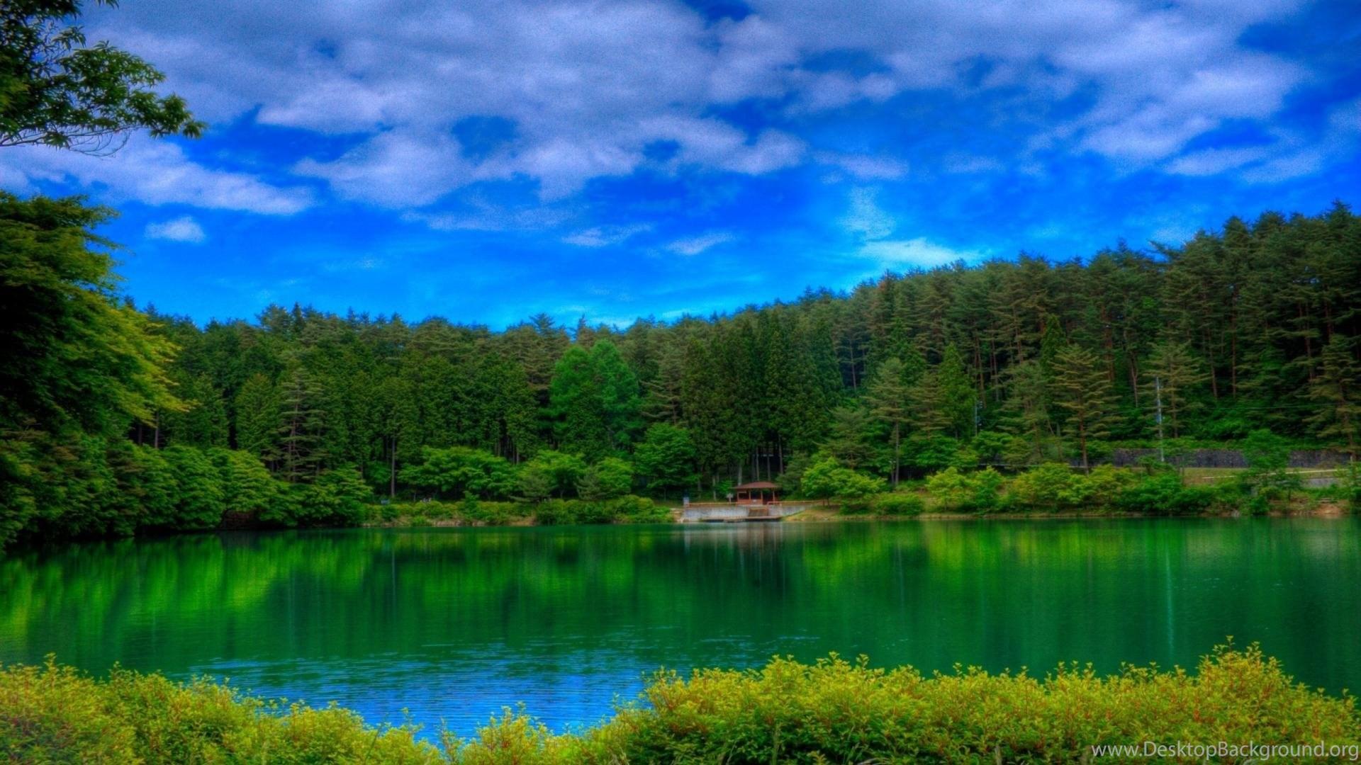 1920x1080 Download Wallpaper HD Summer Beautiful Summer Lake Hdr HD. Desktop Background
