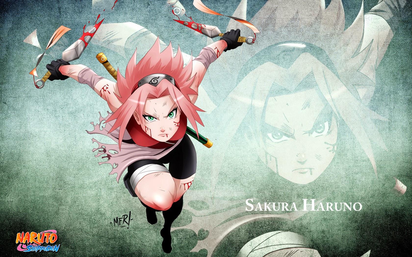 1680x1050 Sakura Haruno Shippuden Wallpaper