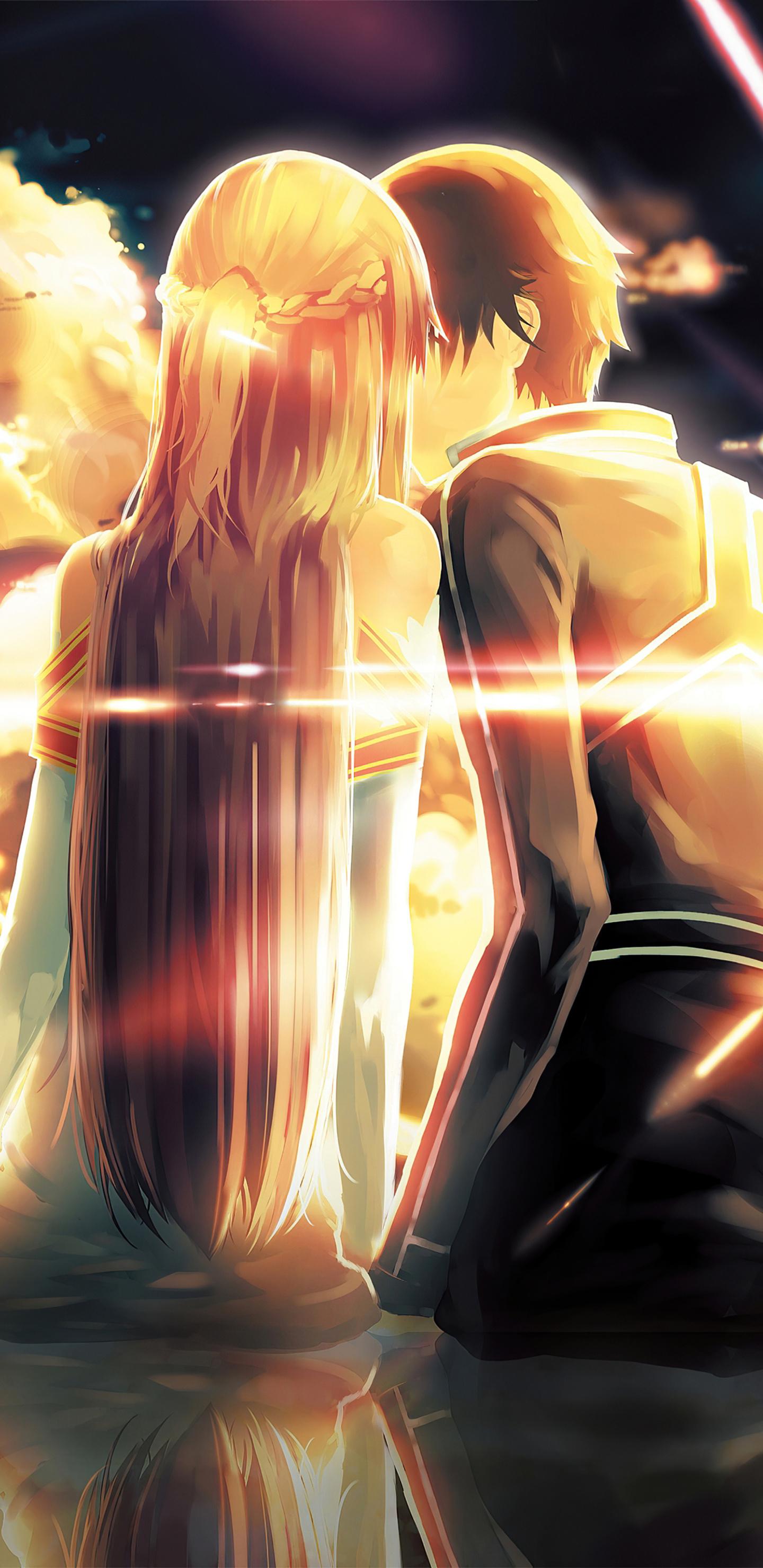 1440x2960 Asuna Yuuki Kirito Sword Art Online 4k Samsung Galaxy Note S S SQHD HD 4k Wallpaper, Image, Background, Photo and Picture