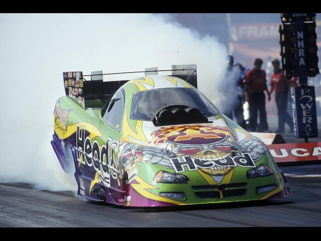 1024x768 Drag Racing Head Funny Car