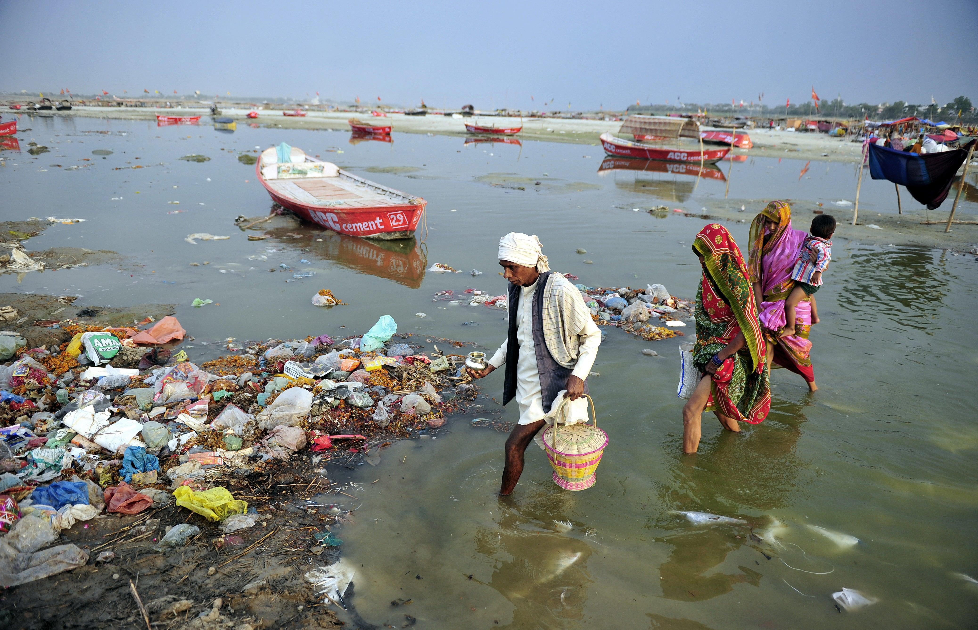 4150x2673 Sacred River Terribly Polluted (PHOTOS). The Weather Channel from The Weather Channel