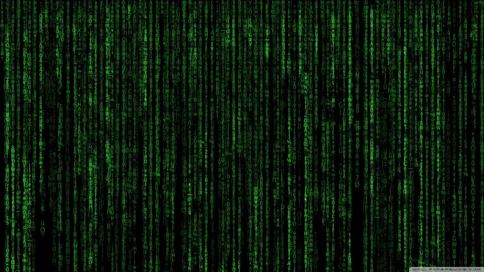 1600x900 Matrix Code ❤ 4K HD Desktop Wallpaper for 4K Ultra HD TV • Wide
