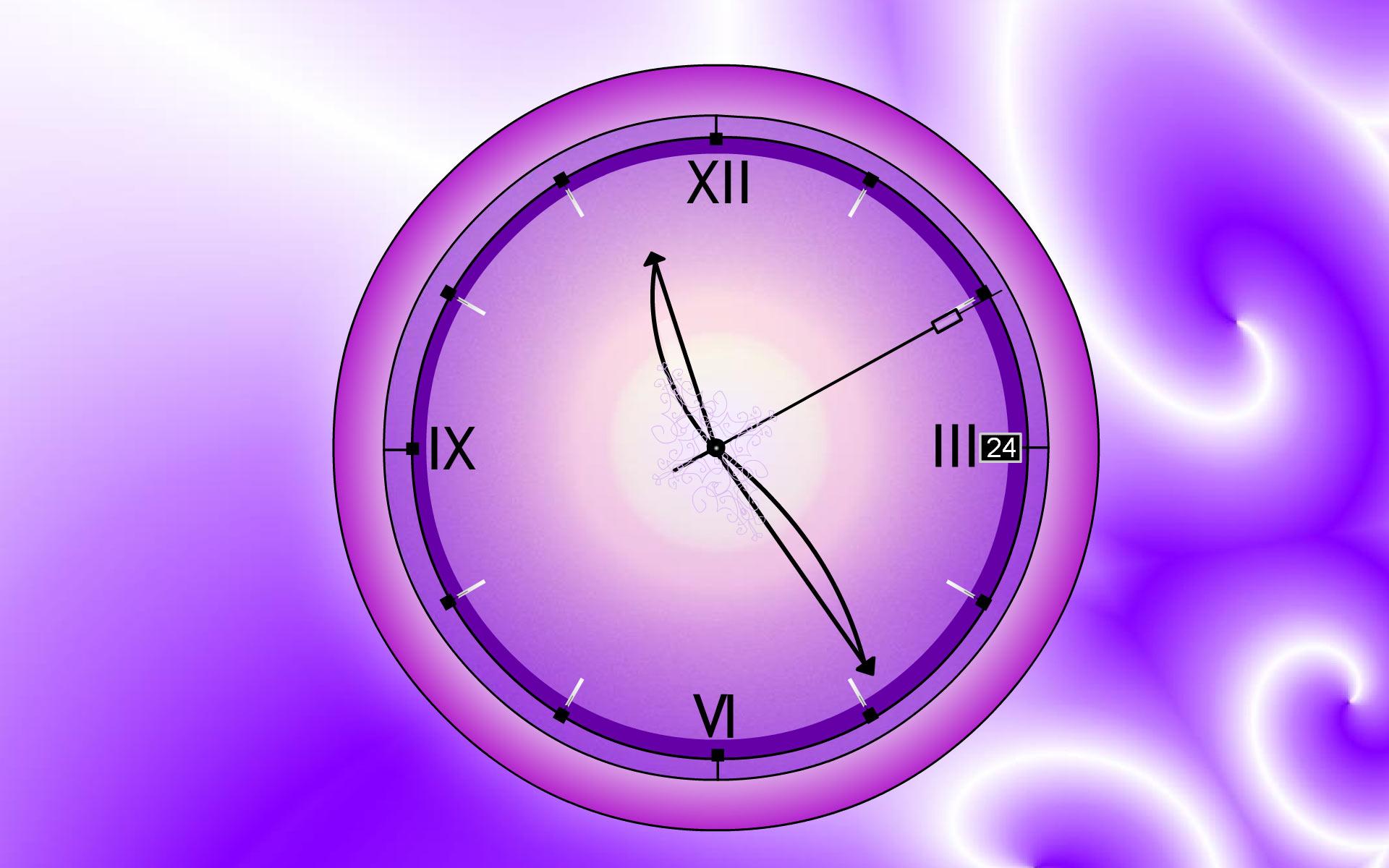 digital flip clock screensaver