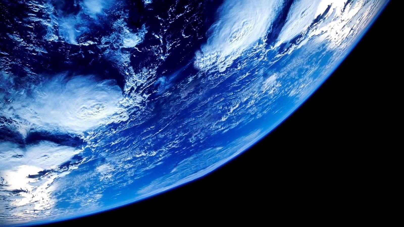 1600x900 planet, space, sky, clouds, Earth, space art, atmosphere, computer wallpaper, atmosphere of earth, outer space, astronomical object. Mocah HD Wallpaper